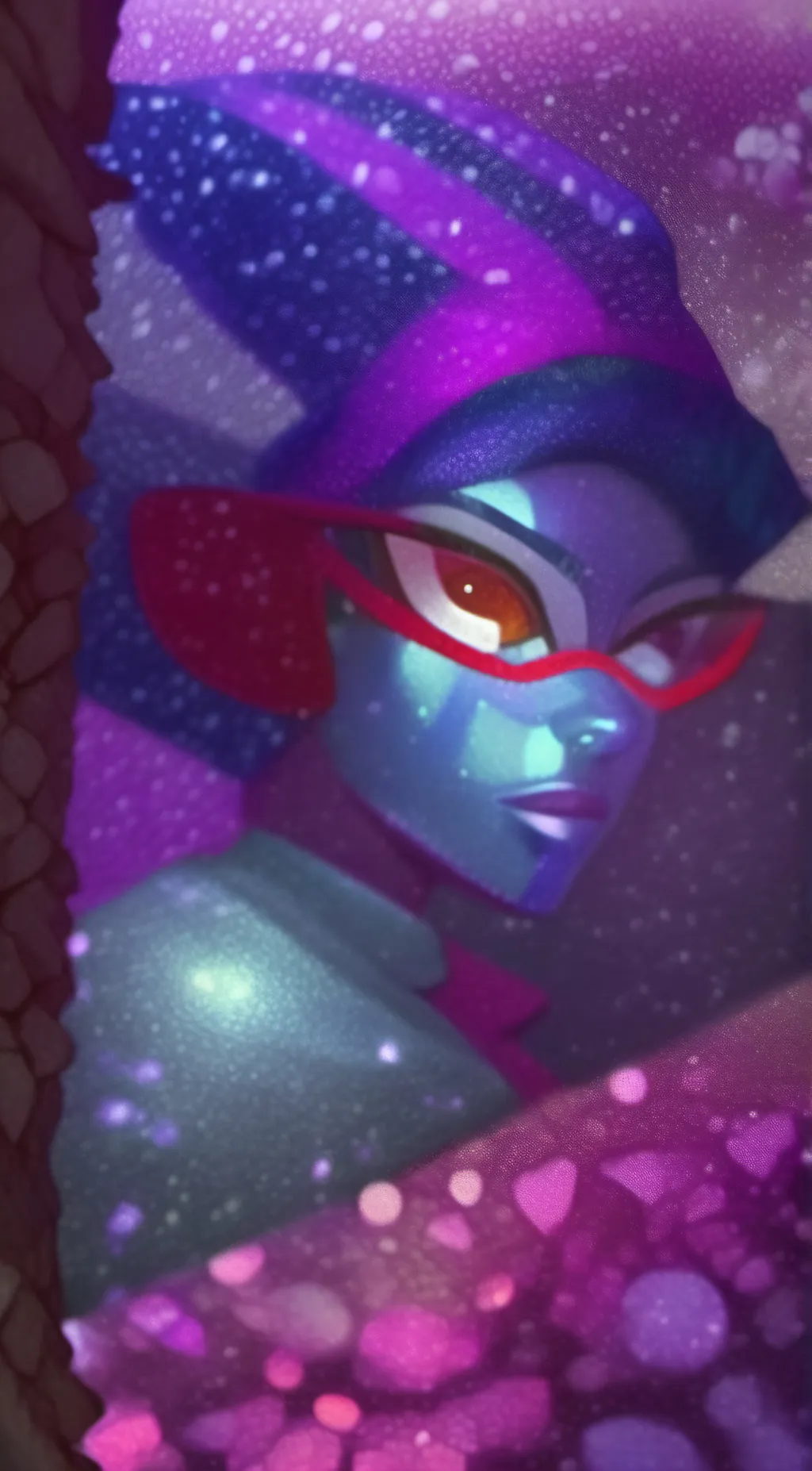 ai character: Aria background