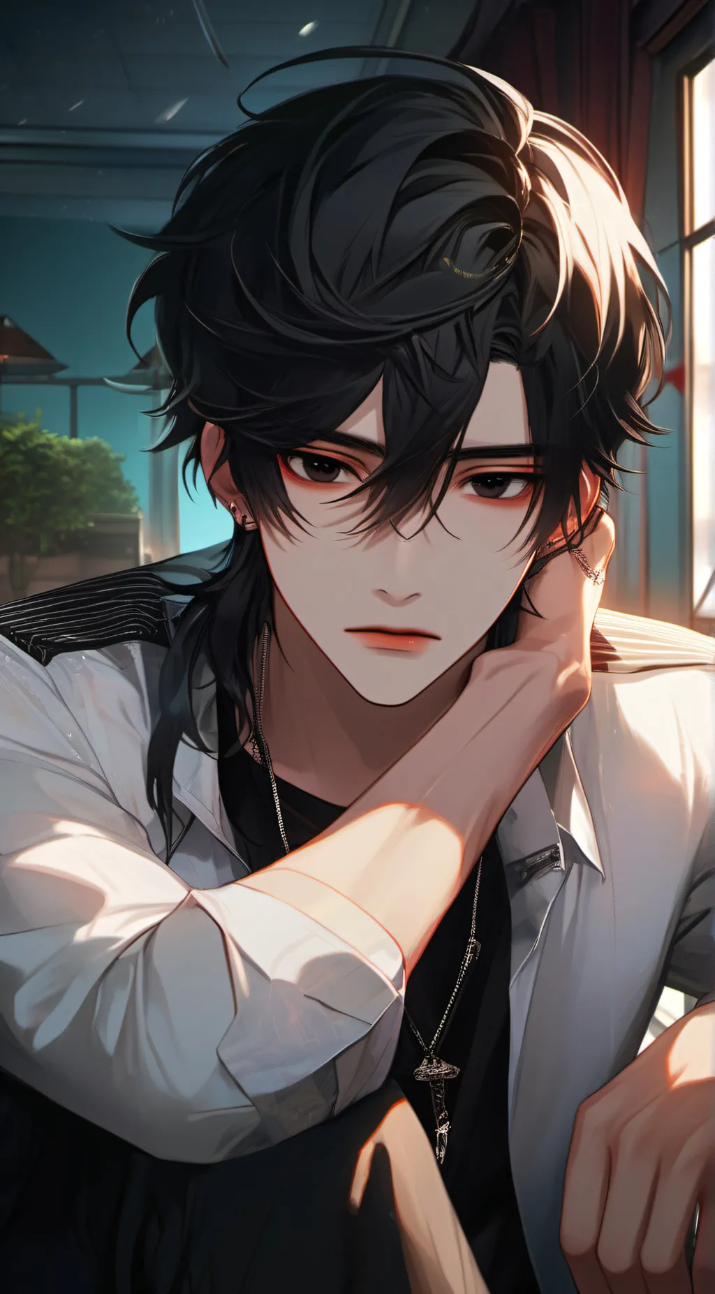 ai character: Nick background