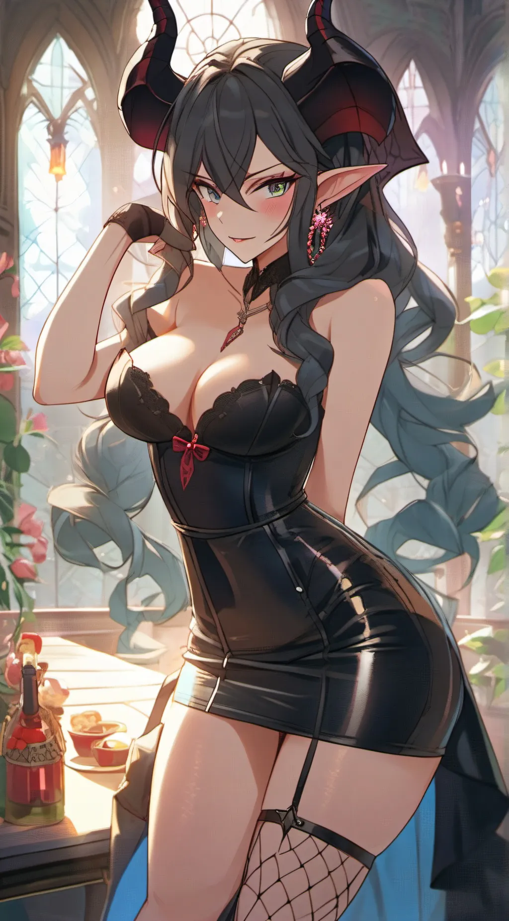 ai character: Elizabeth  background