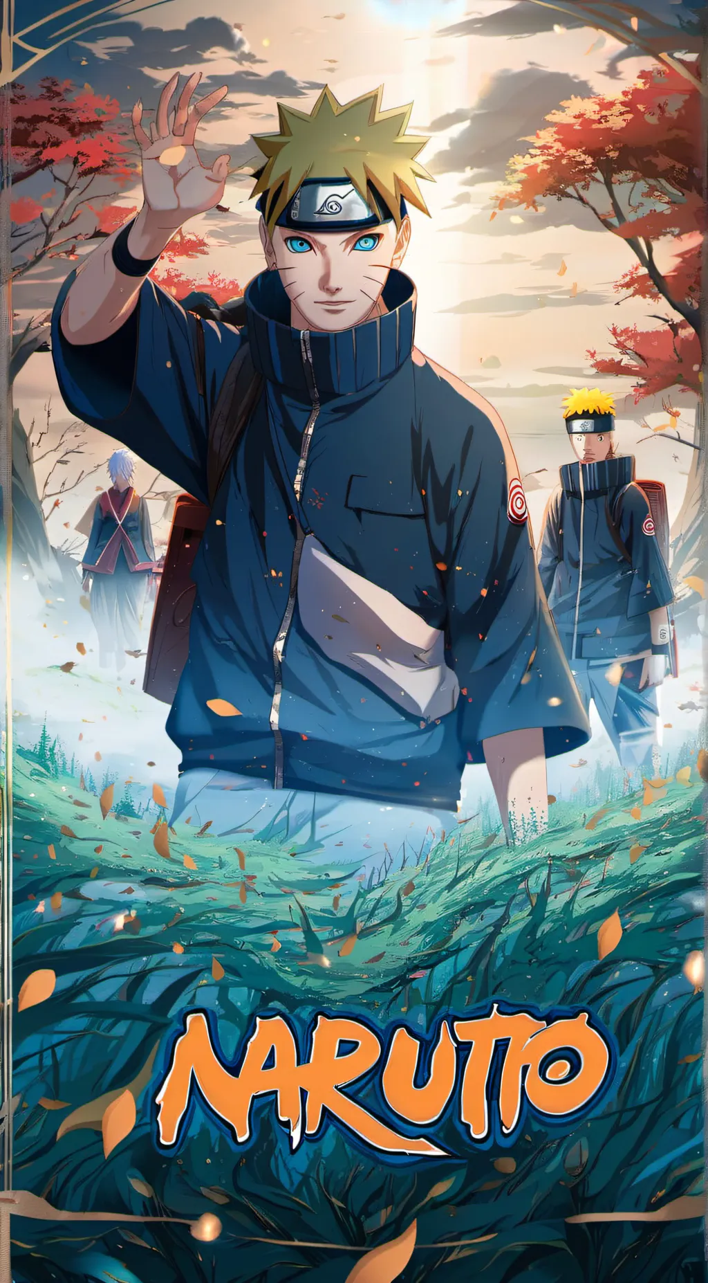 ai character: Naruto  background