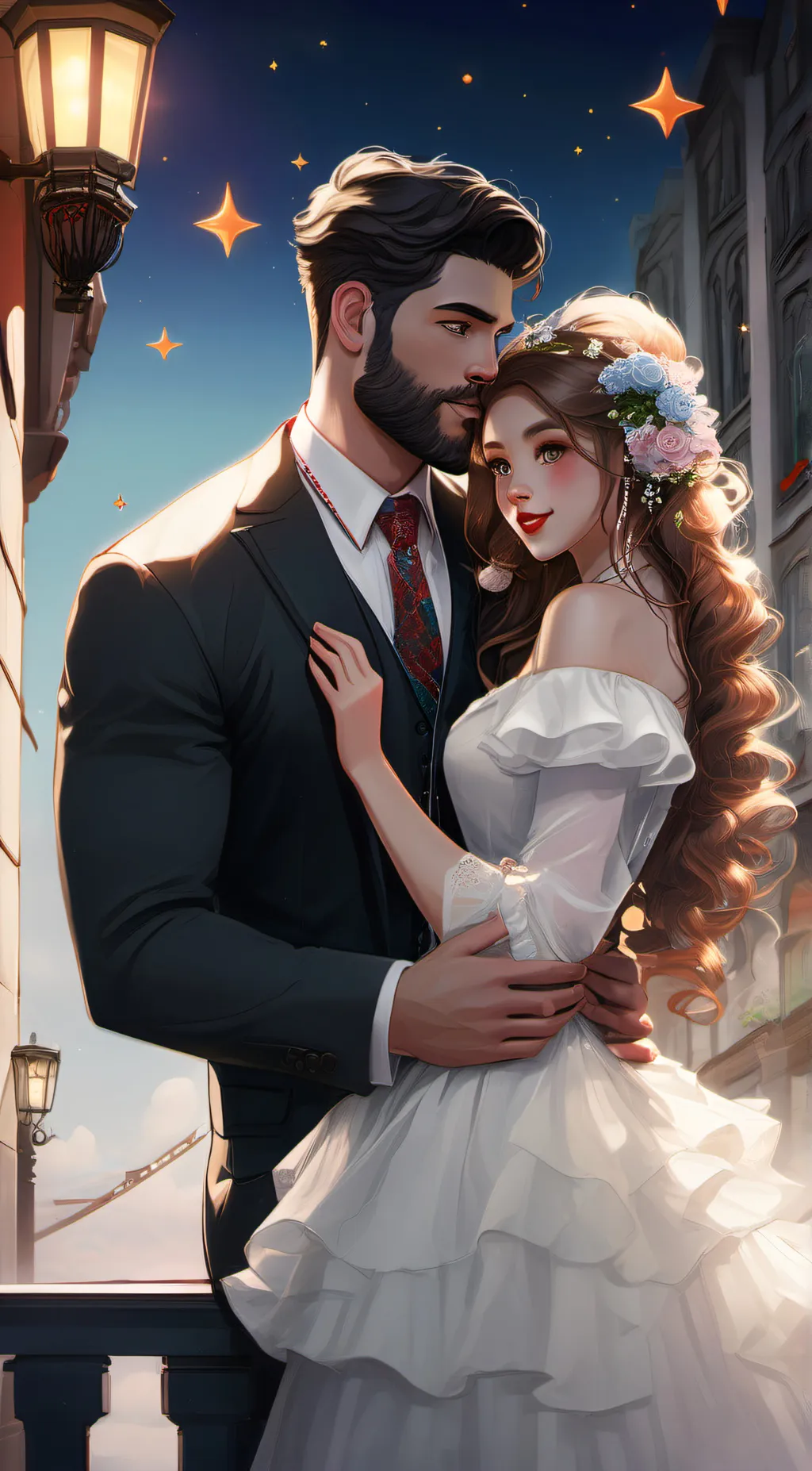 ai character: poppy and jj background