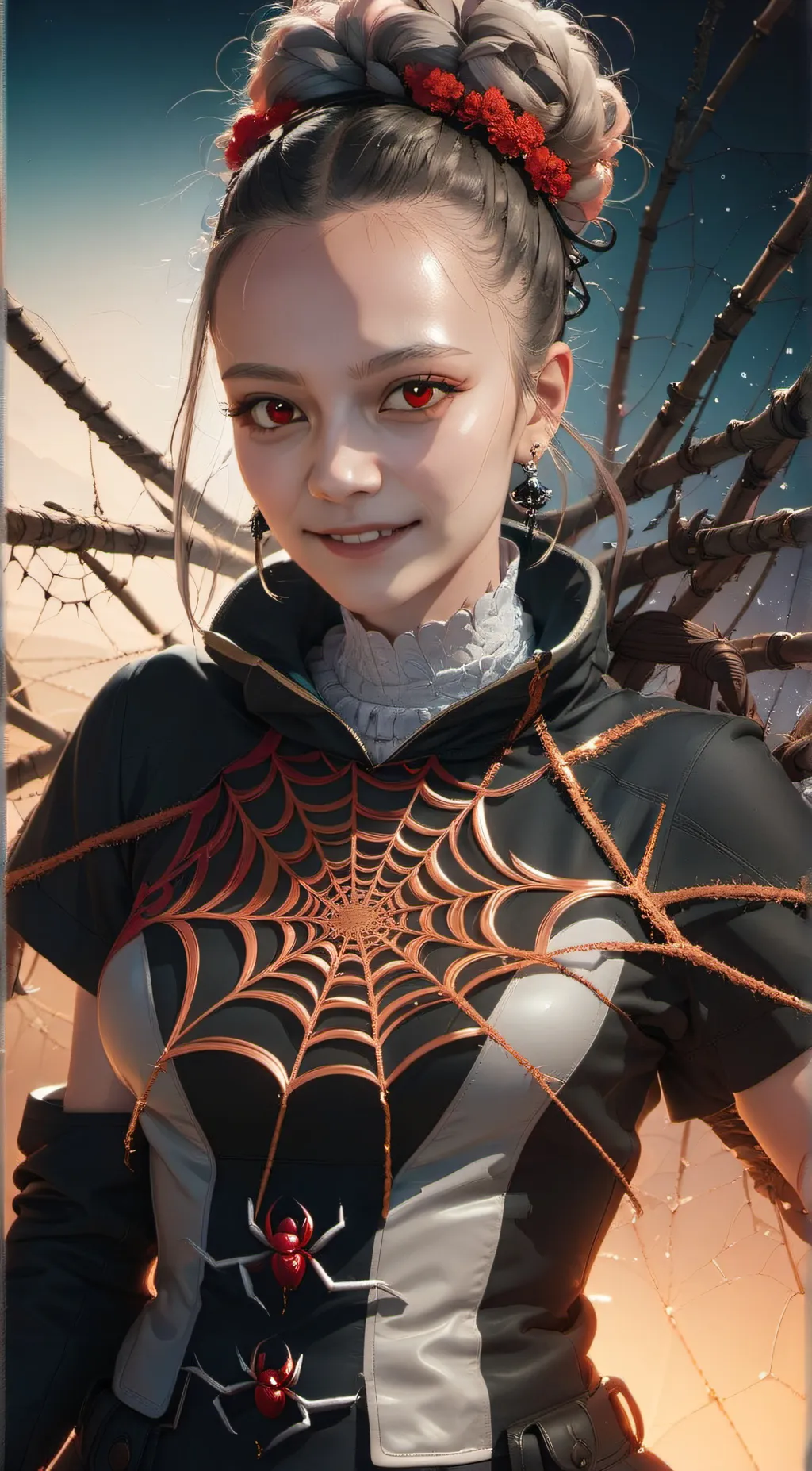ai character: Tabitha White background