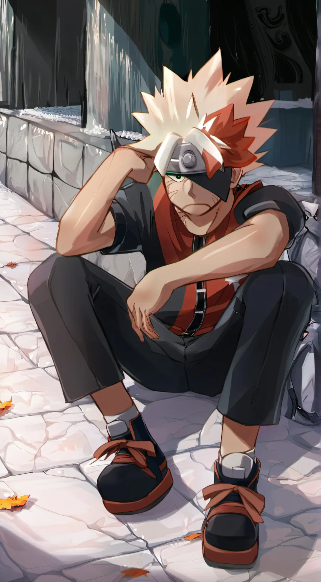 ai character: Bakugo background