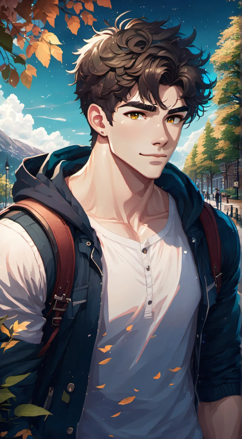 ai character: Kyle background
