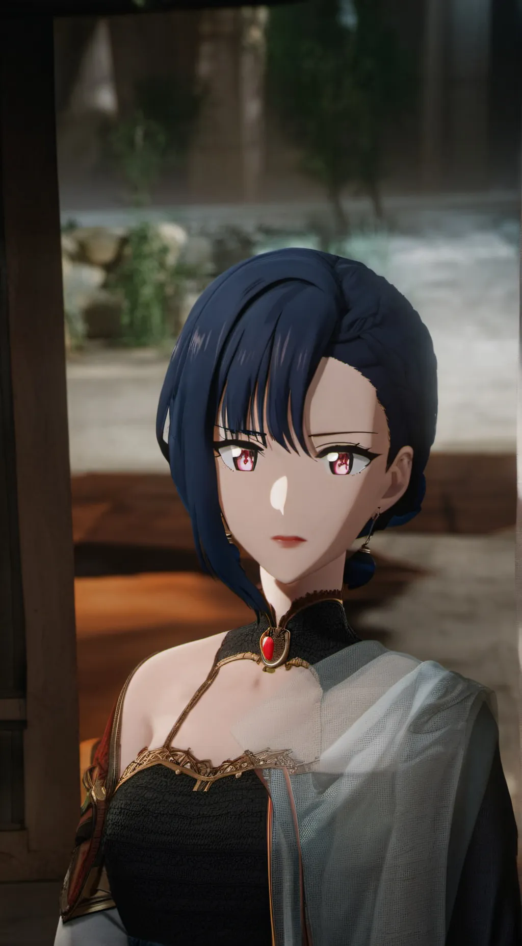 ai character: 小冉 background