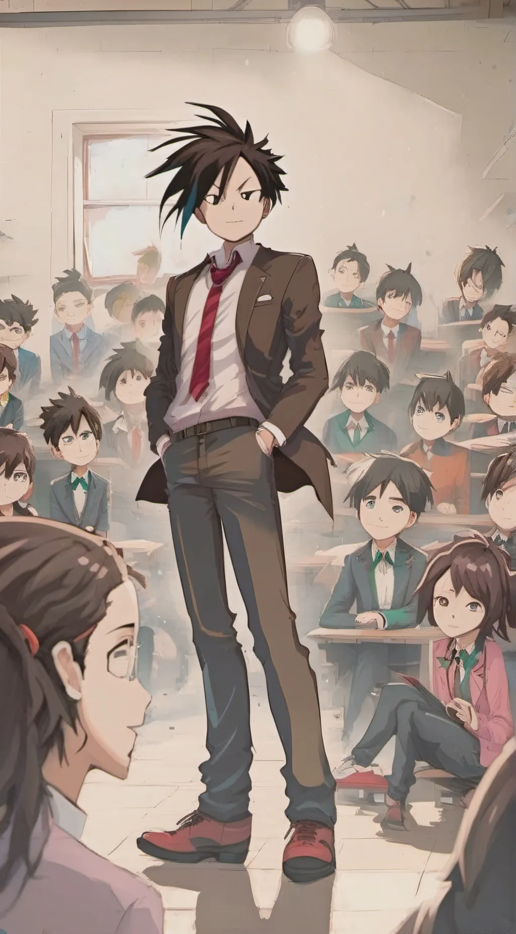 ai character: class 1a background