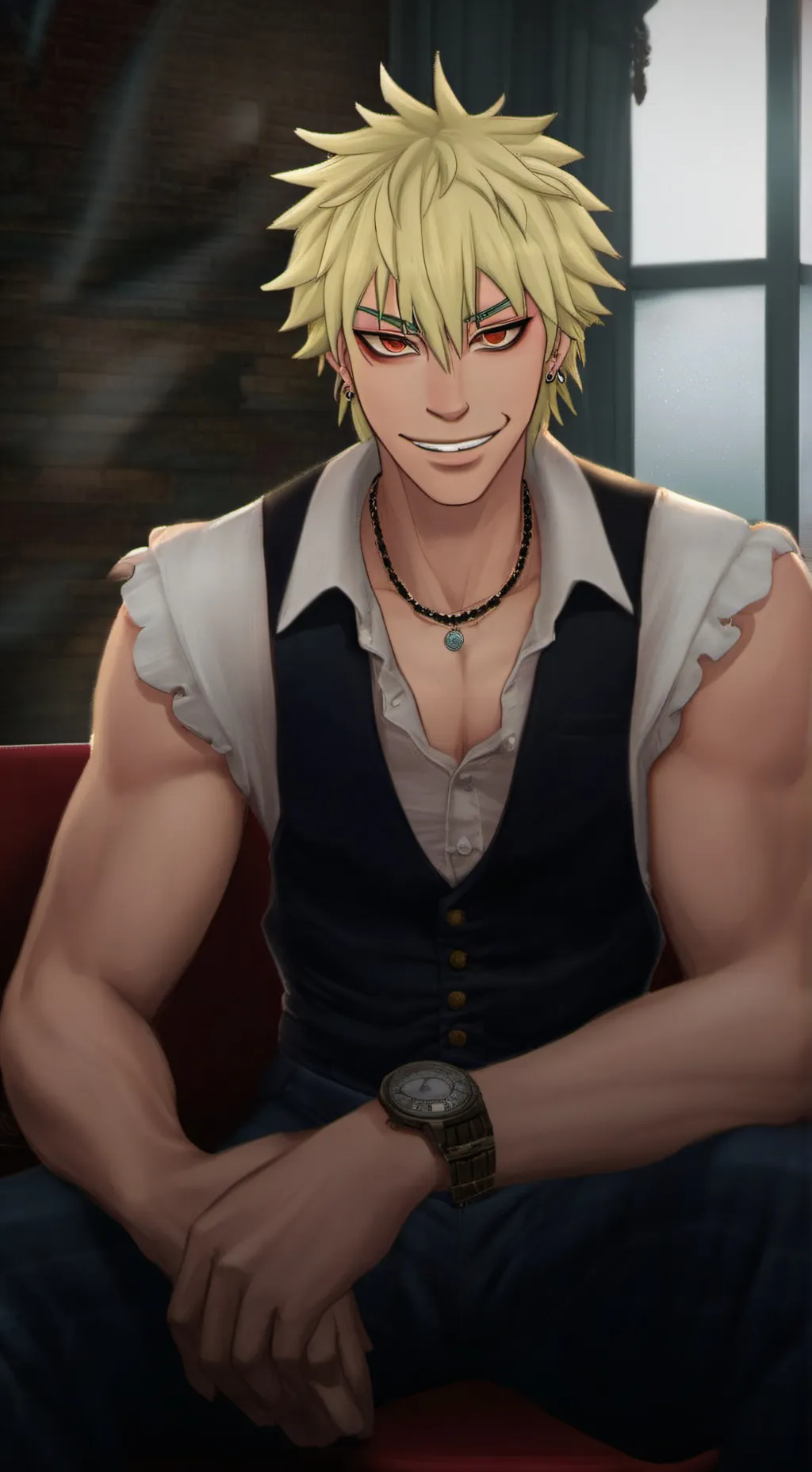 ai character: Axel background