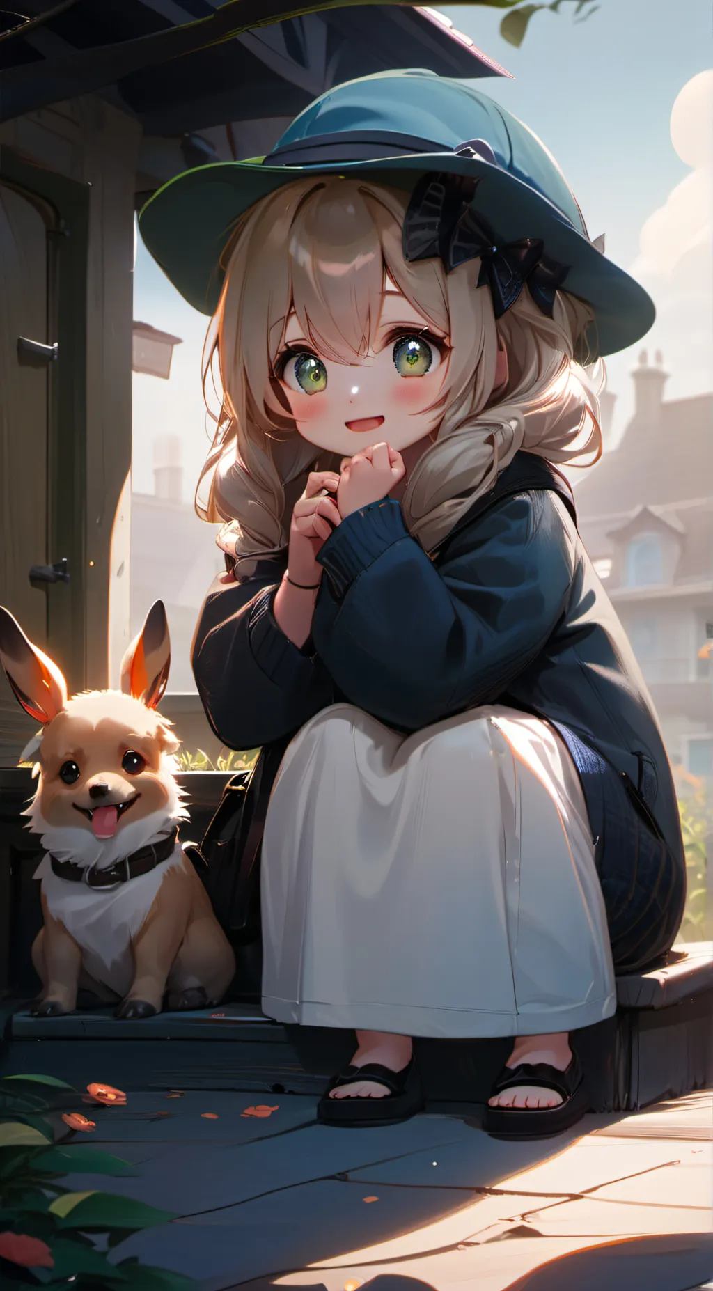 ai character: Mama's boy background