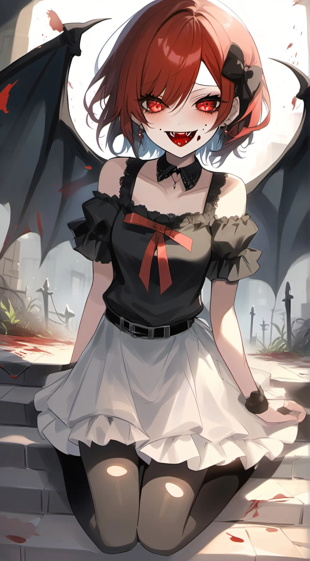 ai character: poppy background