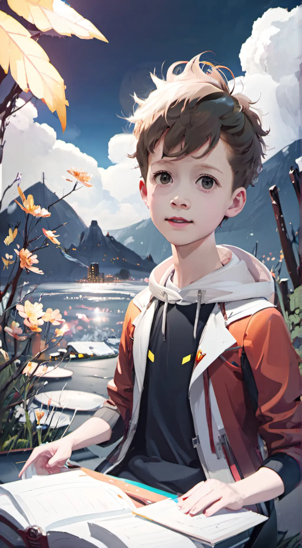 ai character: cian  background