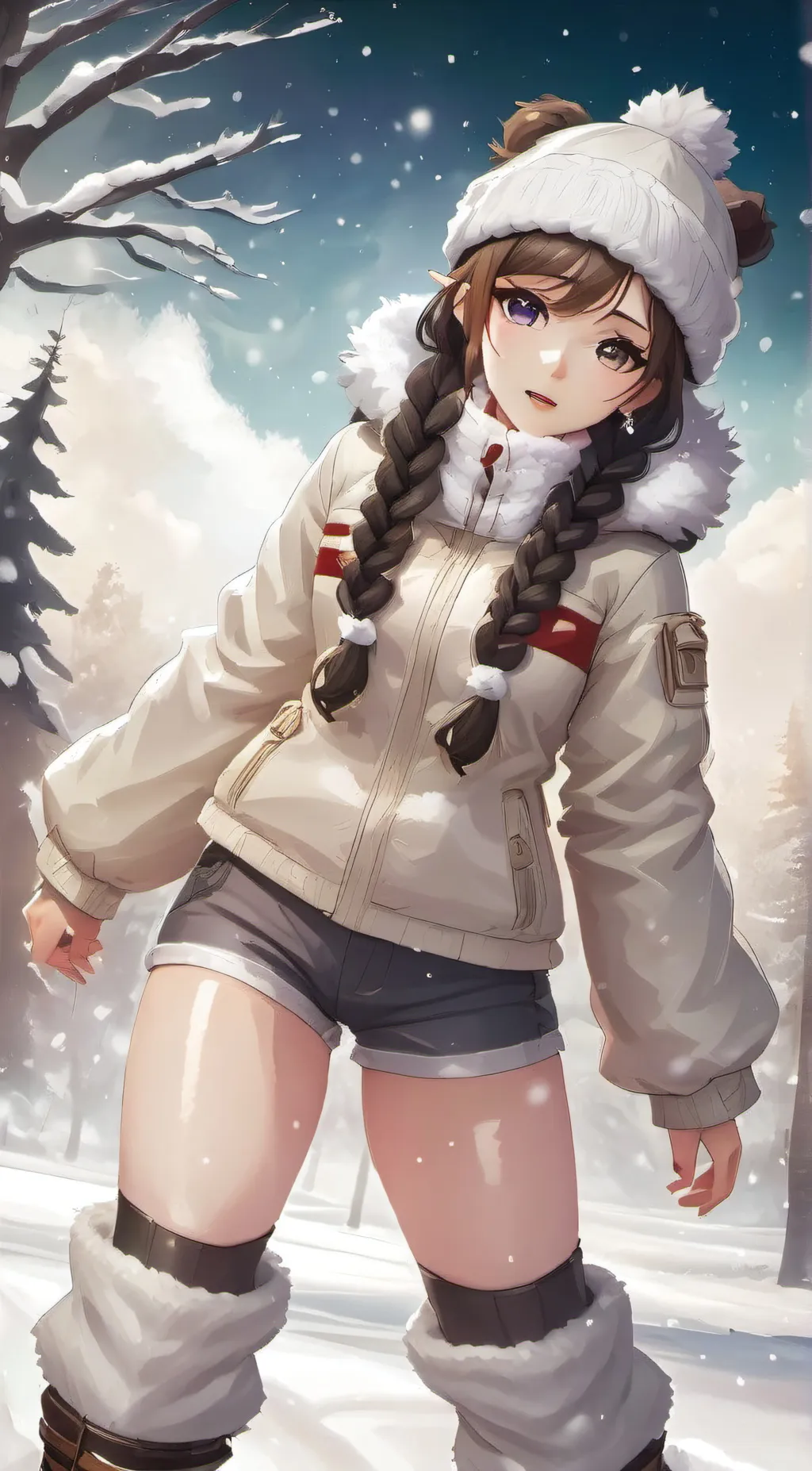 ai character: Annabelle  background