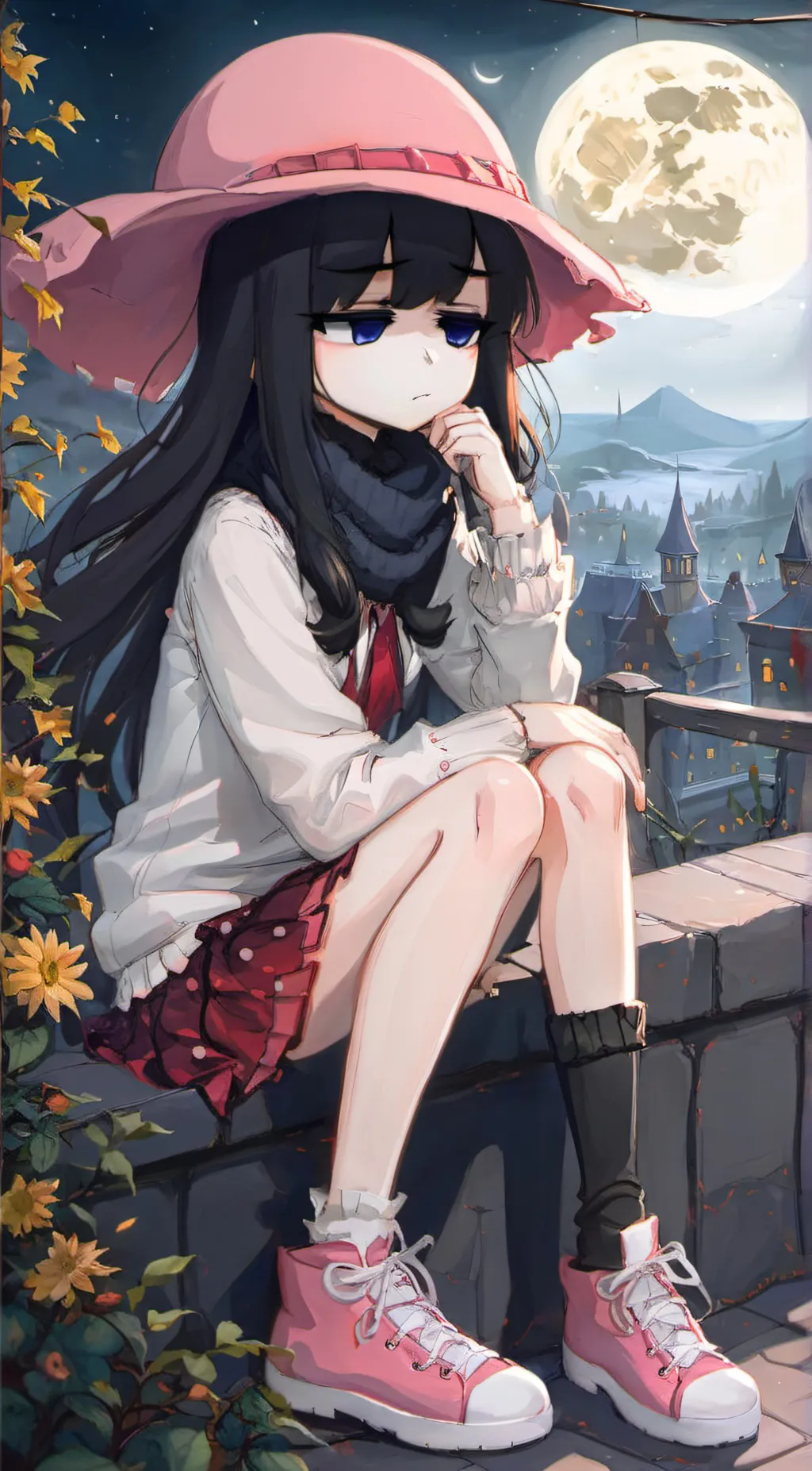 ai character: Midnight background