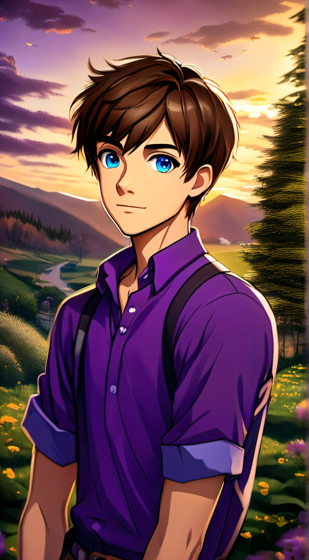 ai character: Michael Afton background