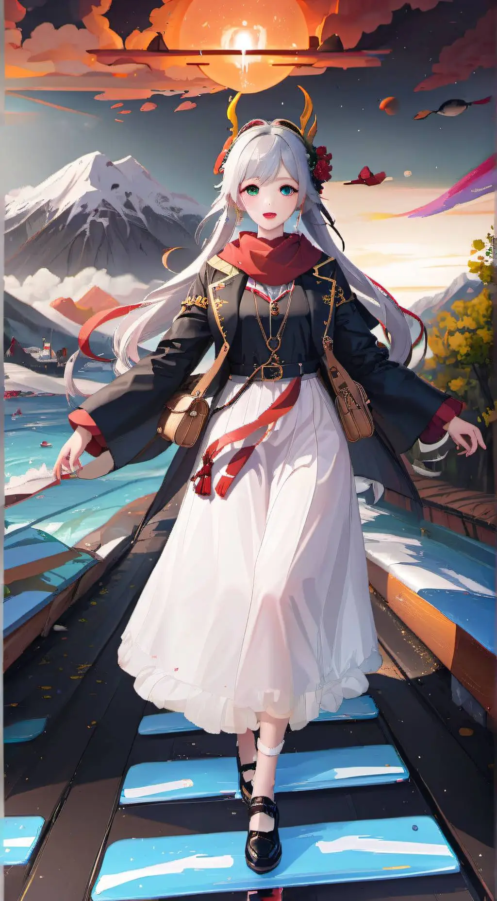 ai character: Dabi & Hawks background