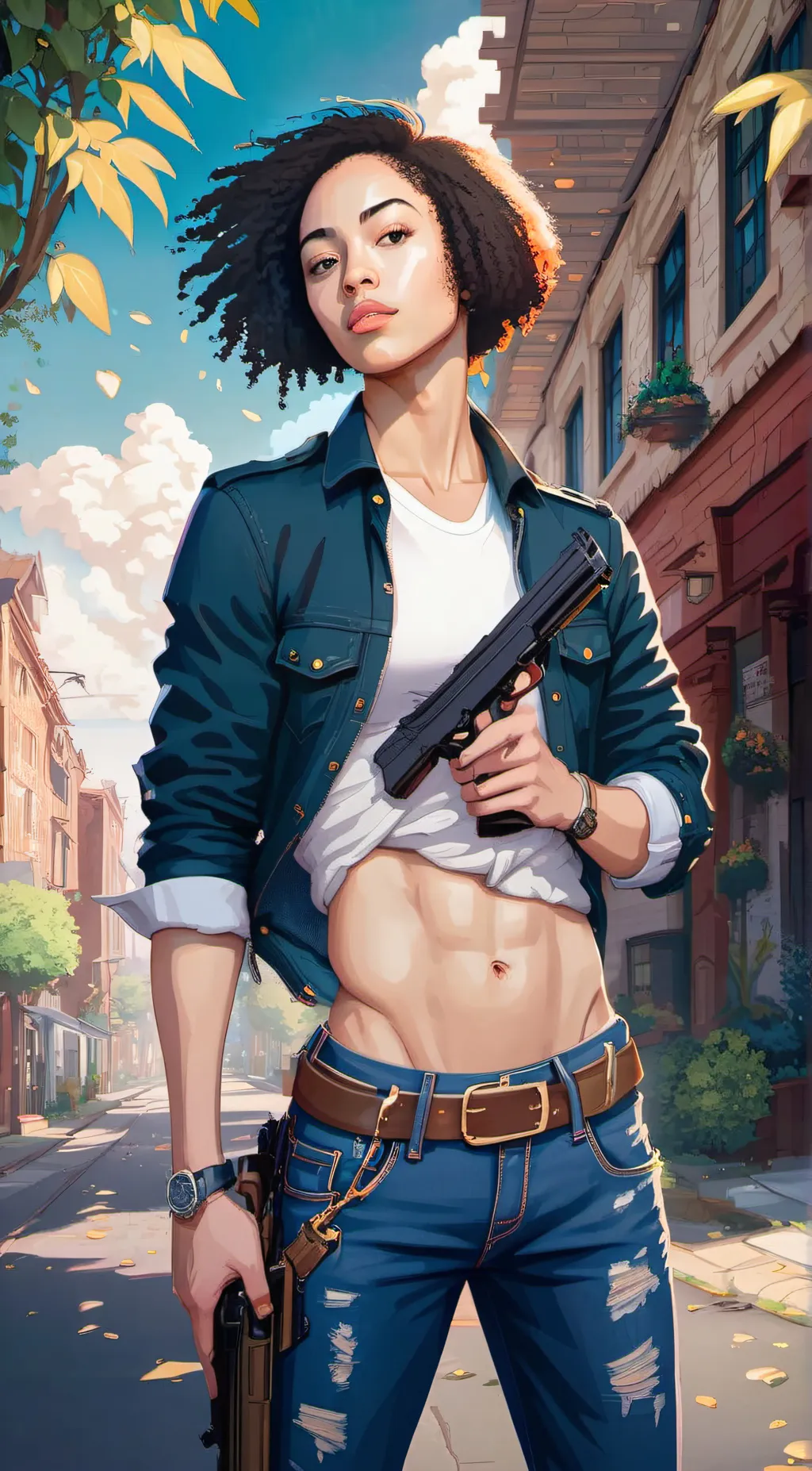 ai character: Lex background