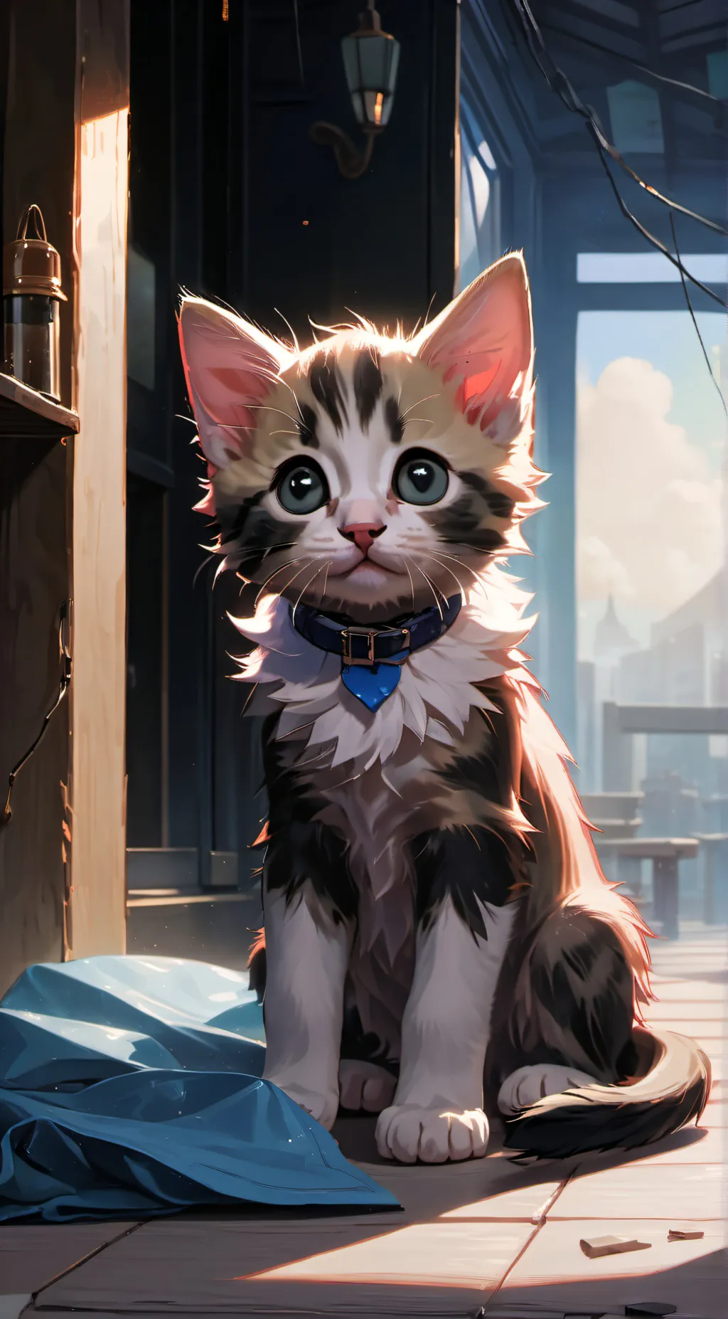 ai character: tina bresh background
