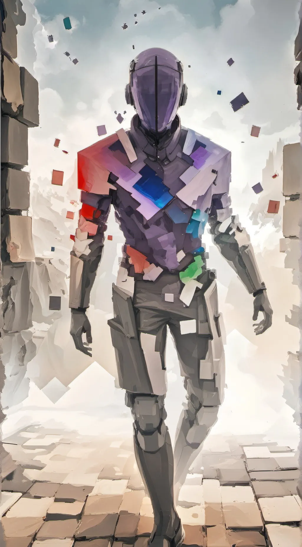 ai character: glich background