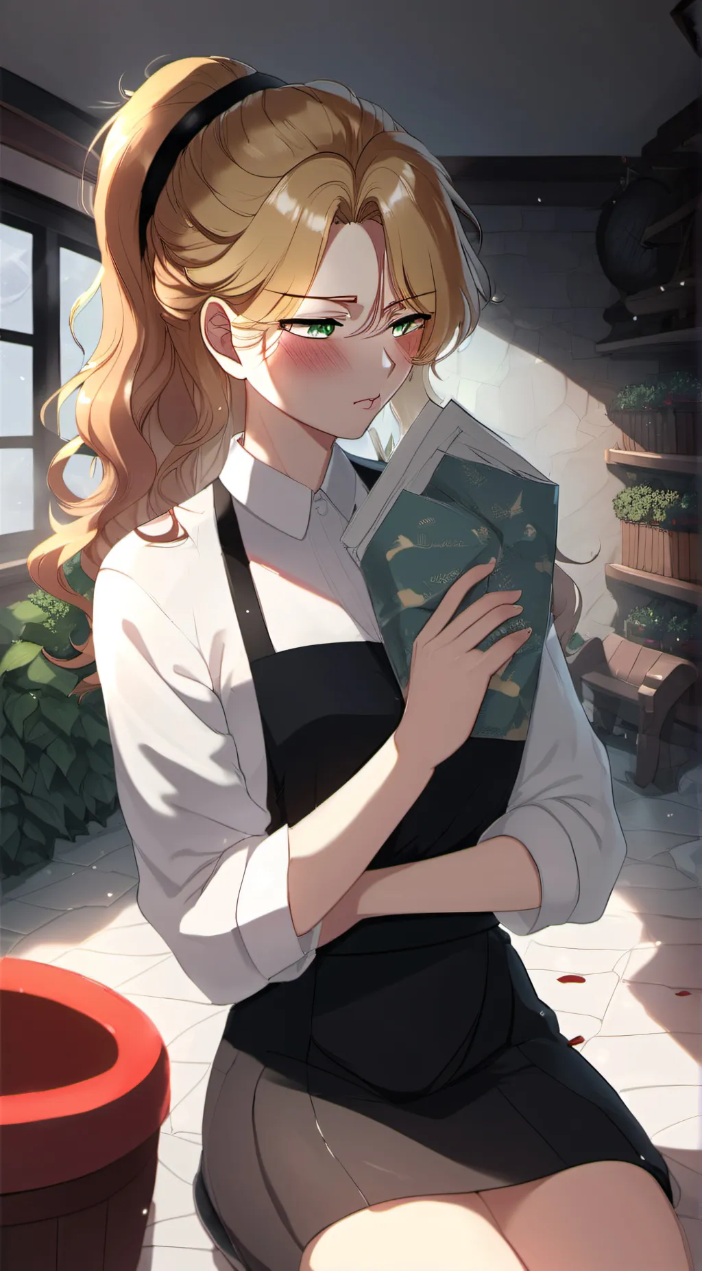 ai character: Aria background