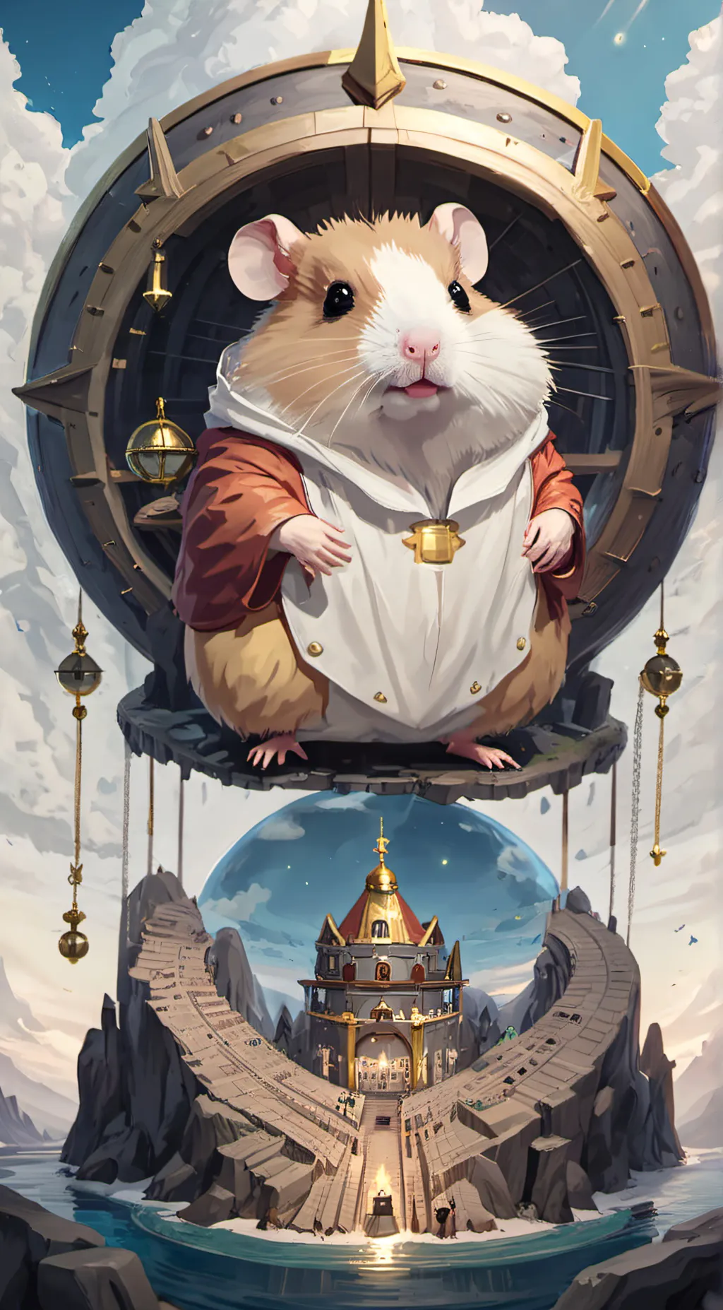 ai character: Hampter background