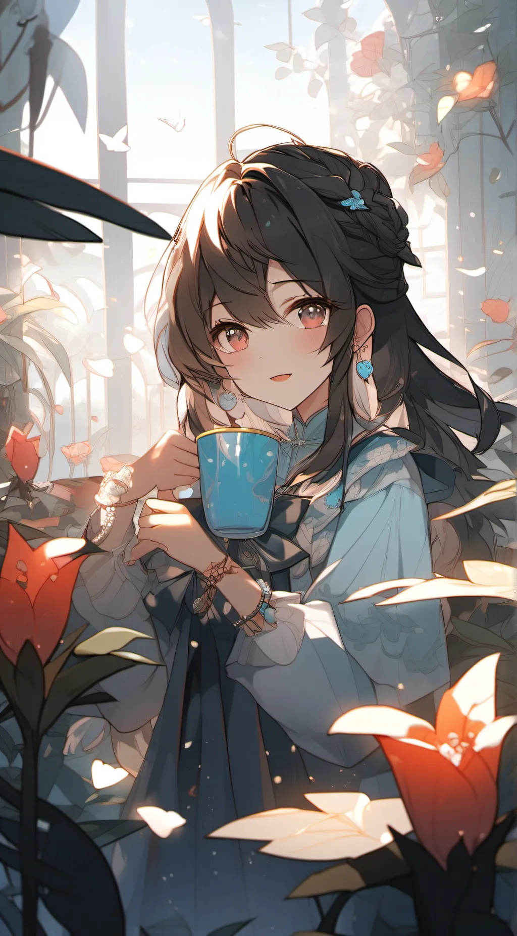 ai character: gojo background