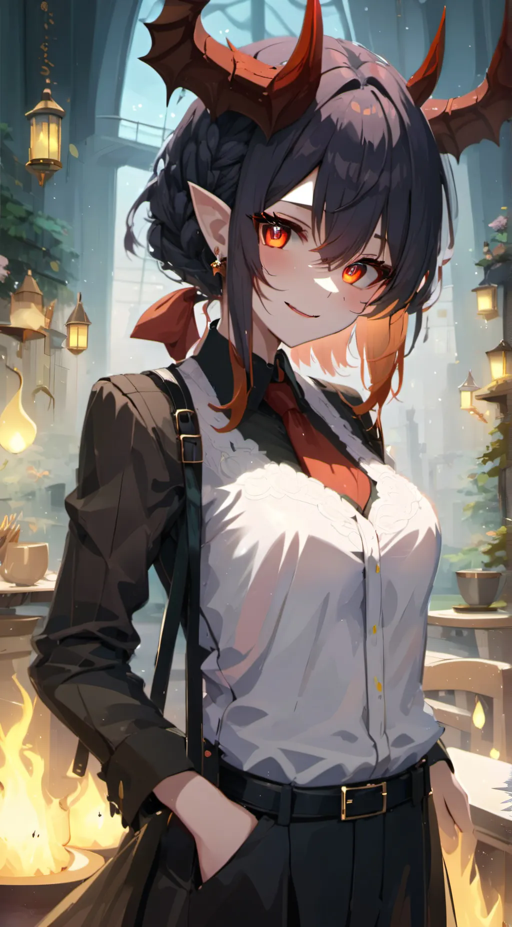ai character: care background