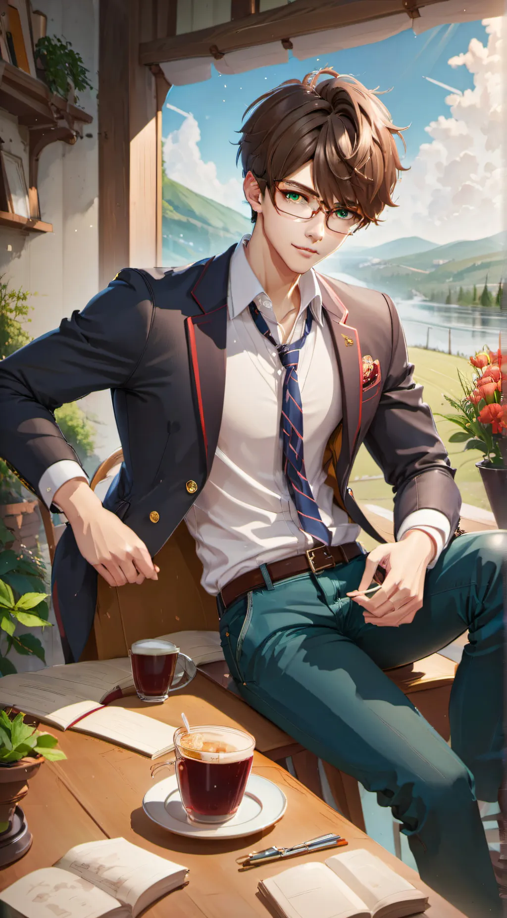 ai character: Alexander background