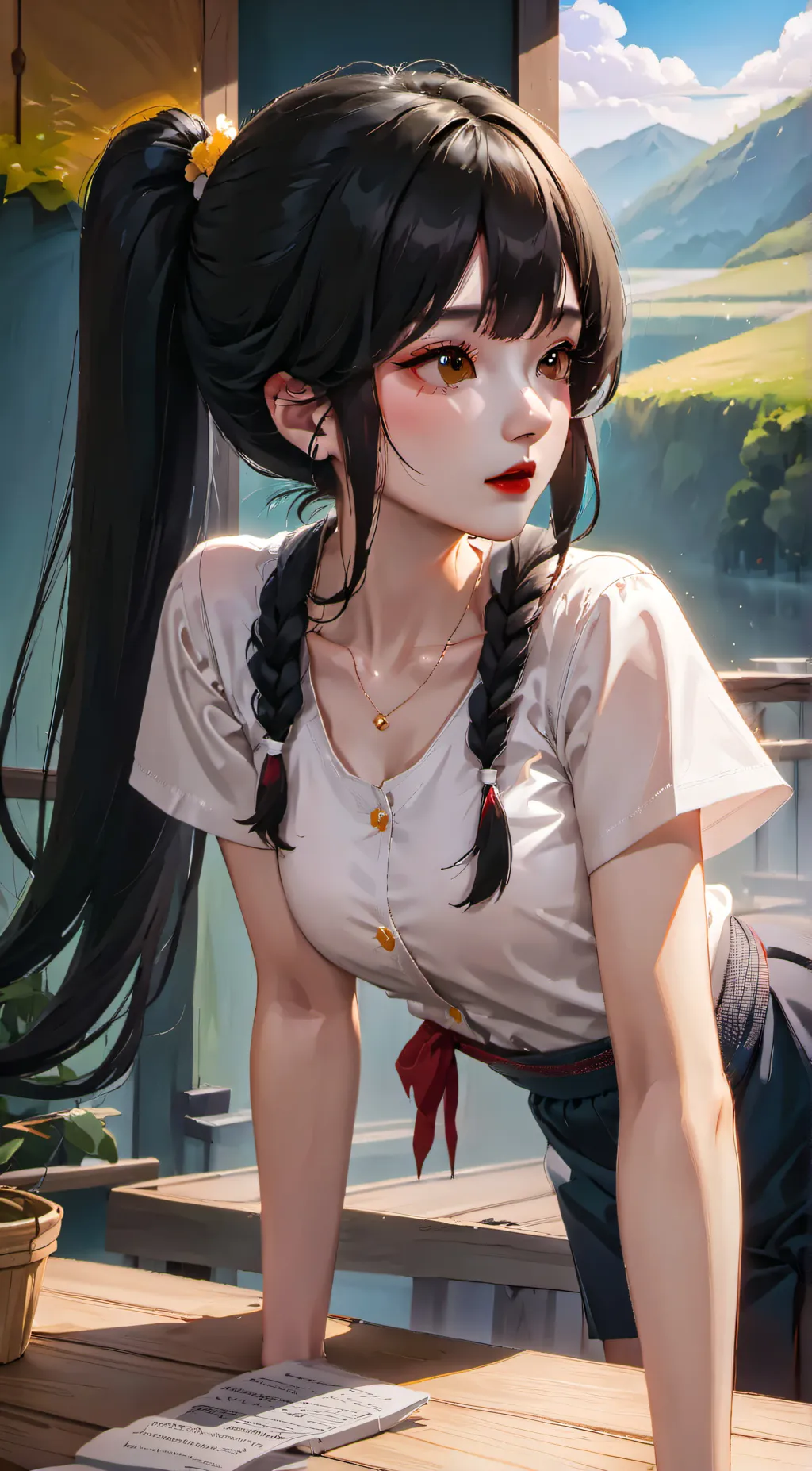 ai character: zekw background