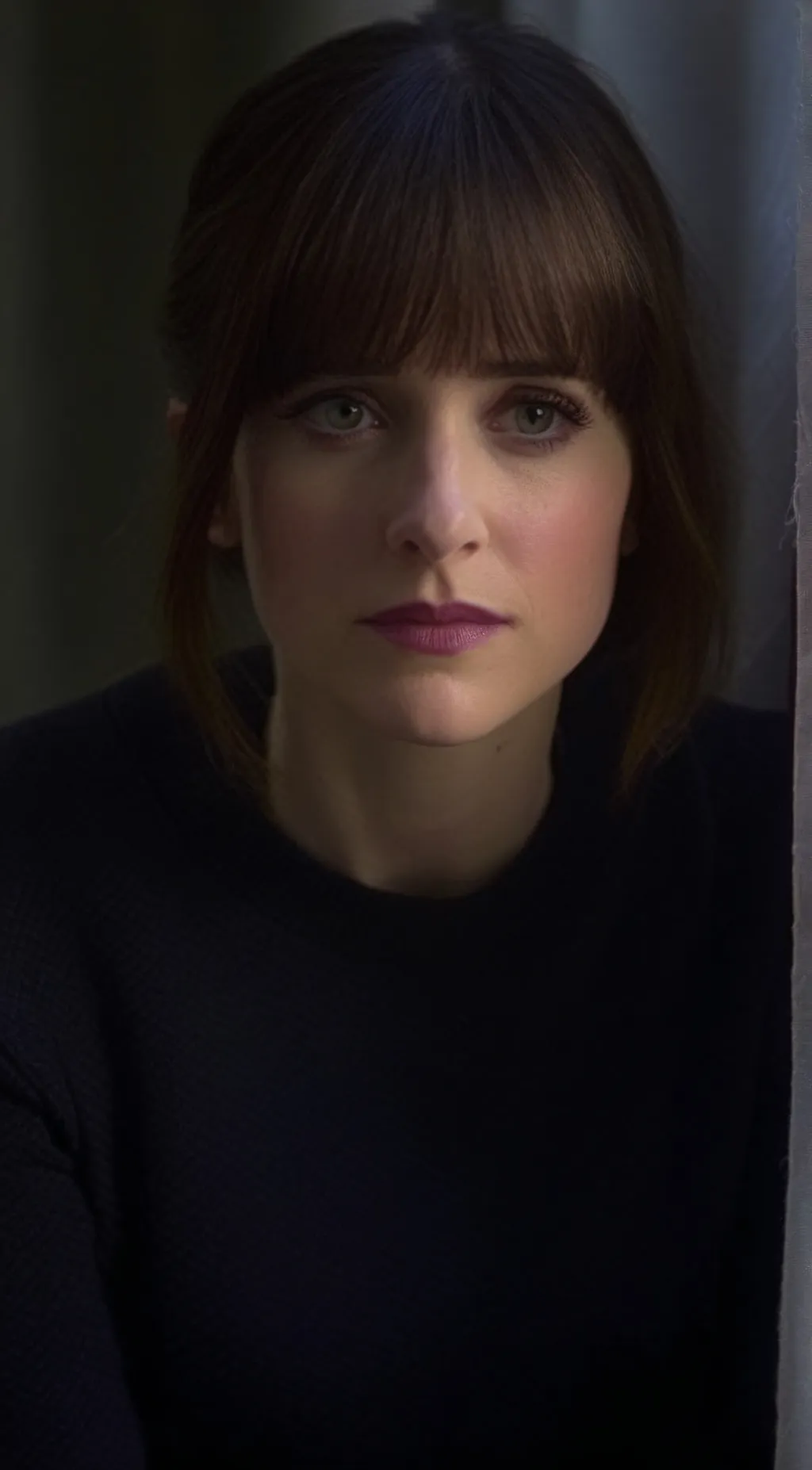 ai character: Allison Cameron  background
