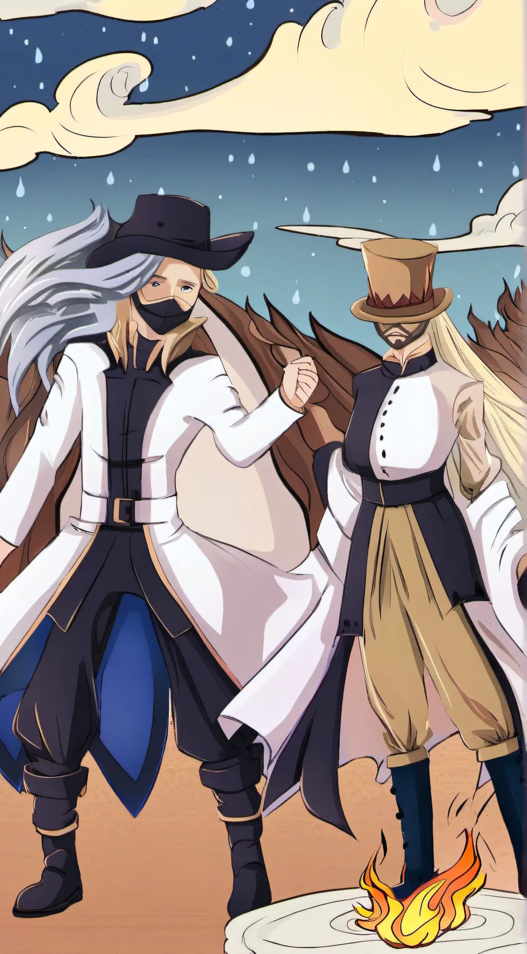 ai character: Pro hero’s background