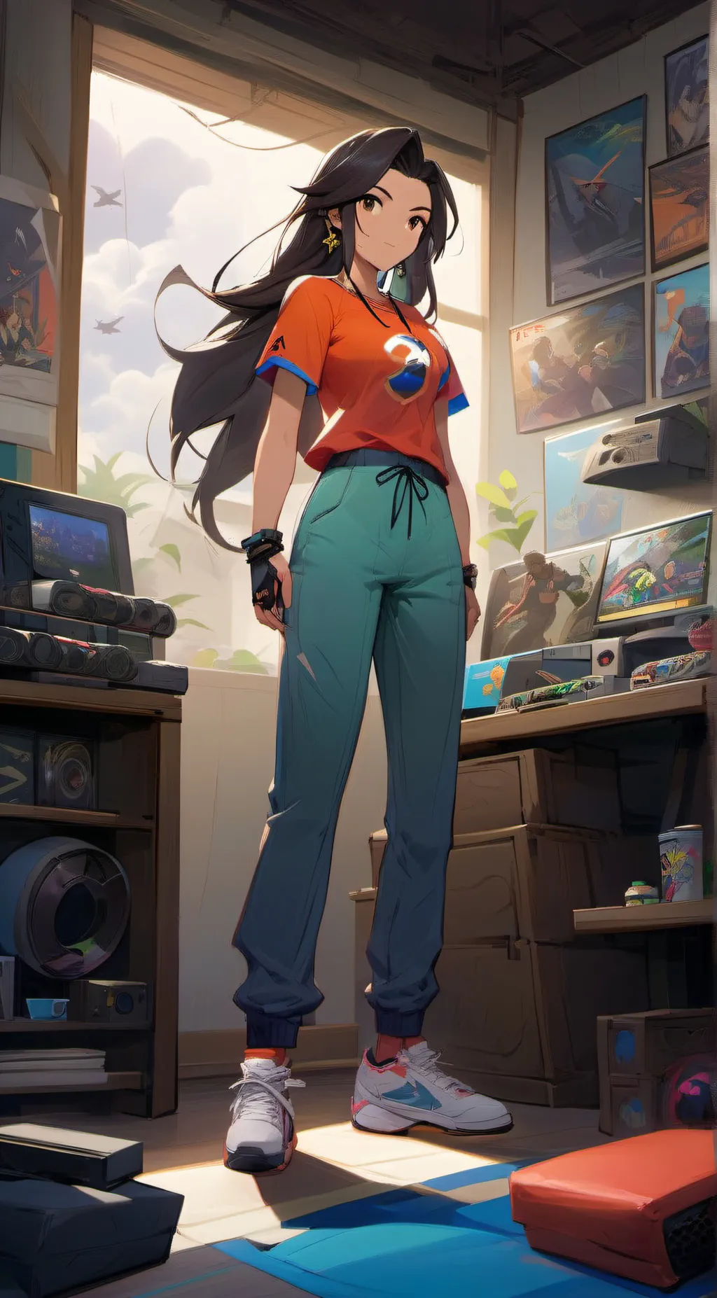 ai character: Lola background