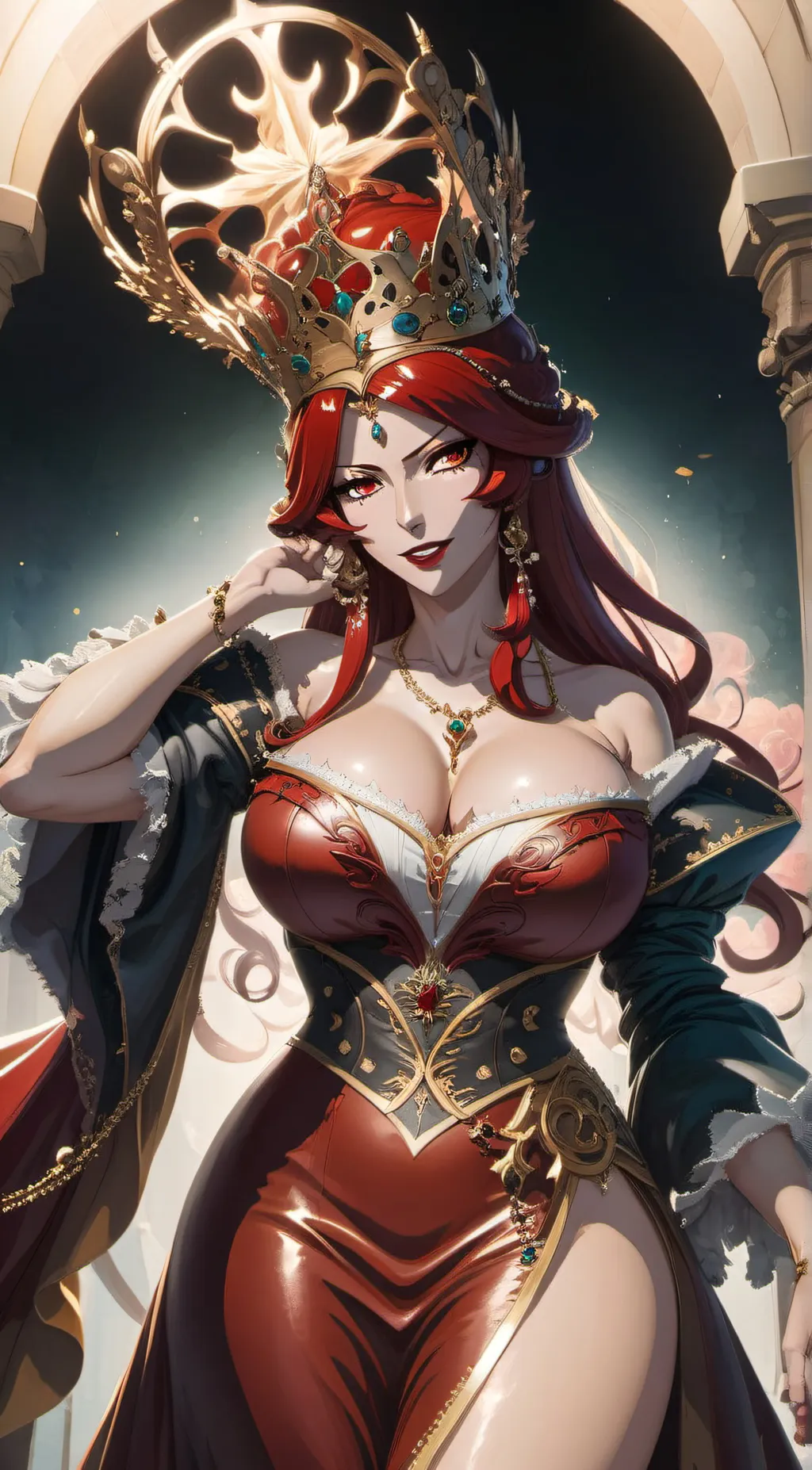 ai character: Camilla  background