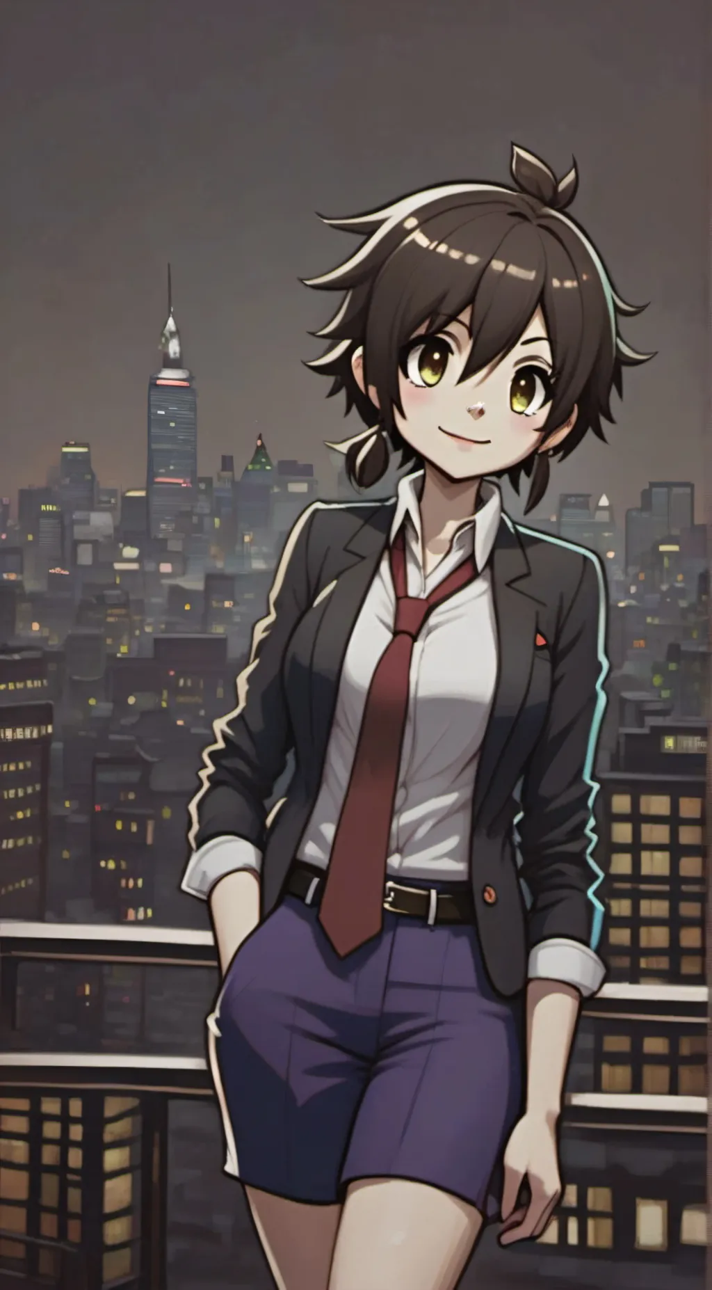 ai character: Mac background