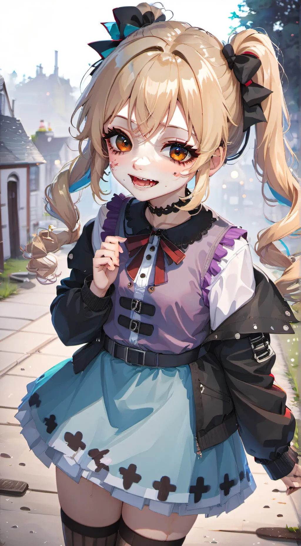 ai character: Rose background