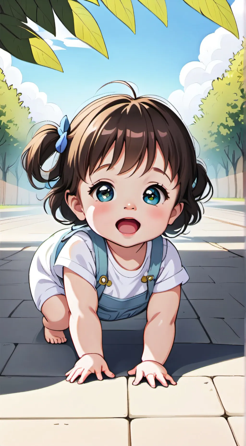 ai character: serena background
