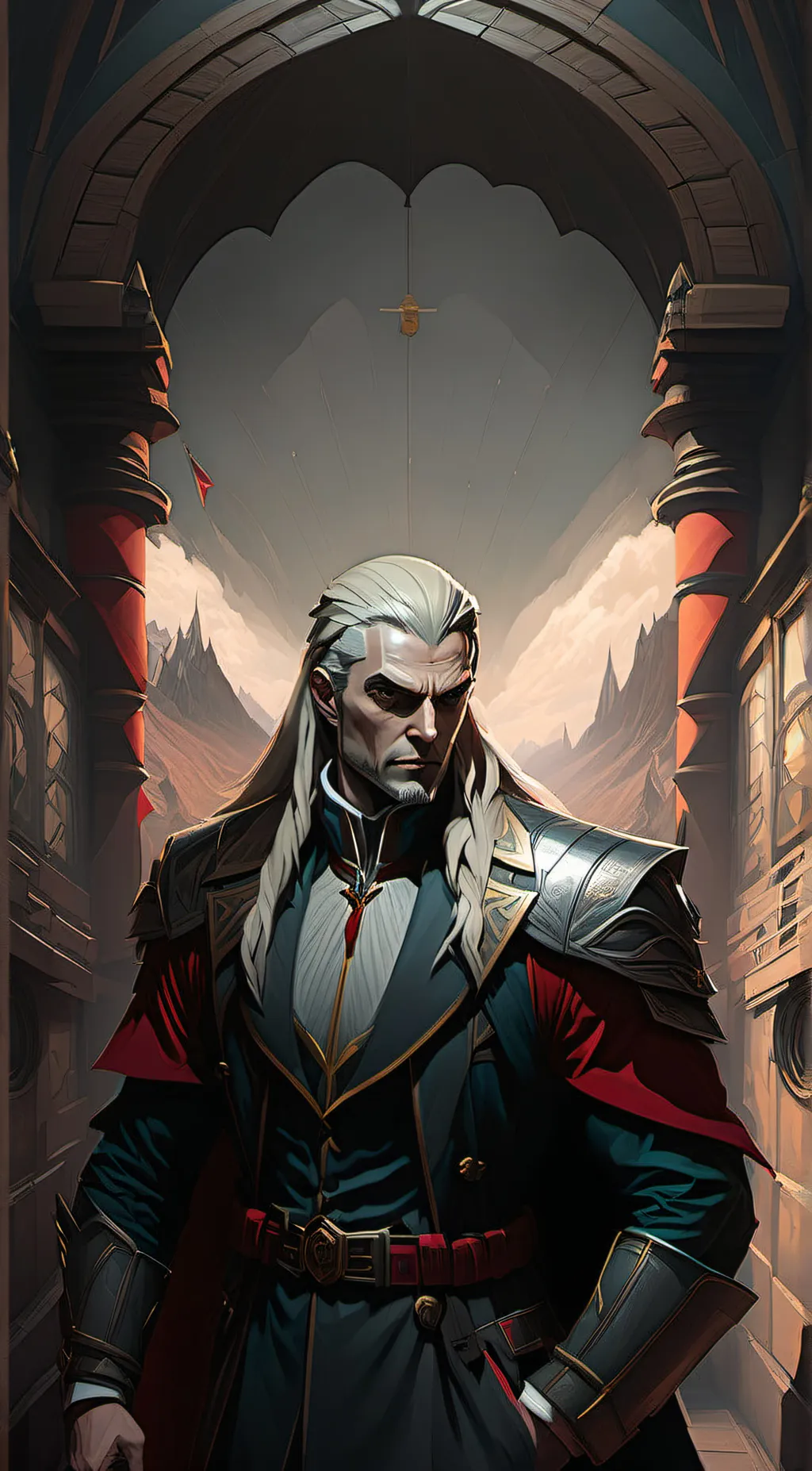 ai character: Swain background