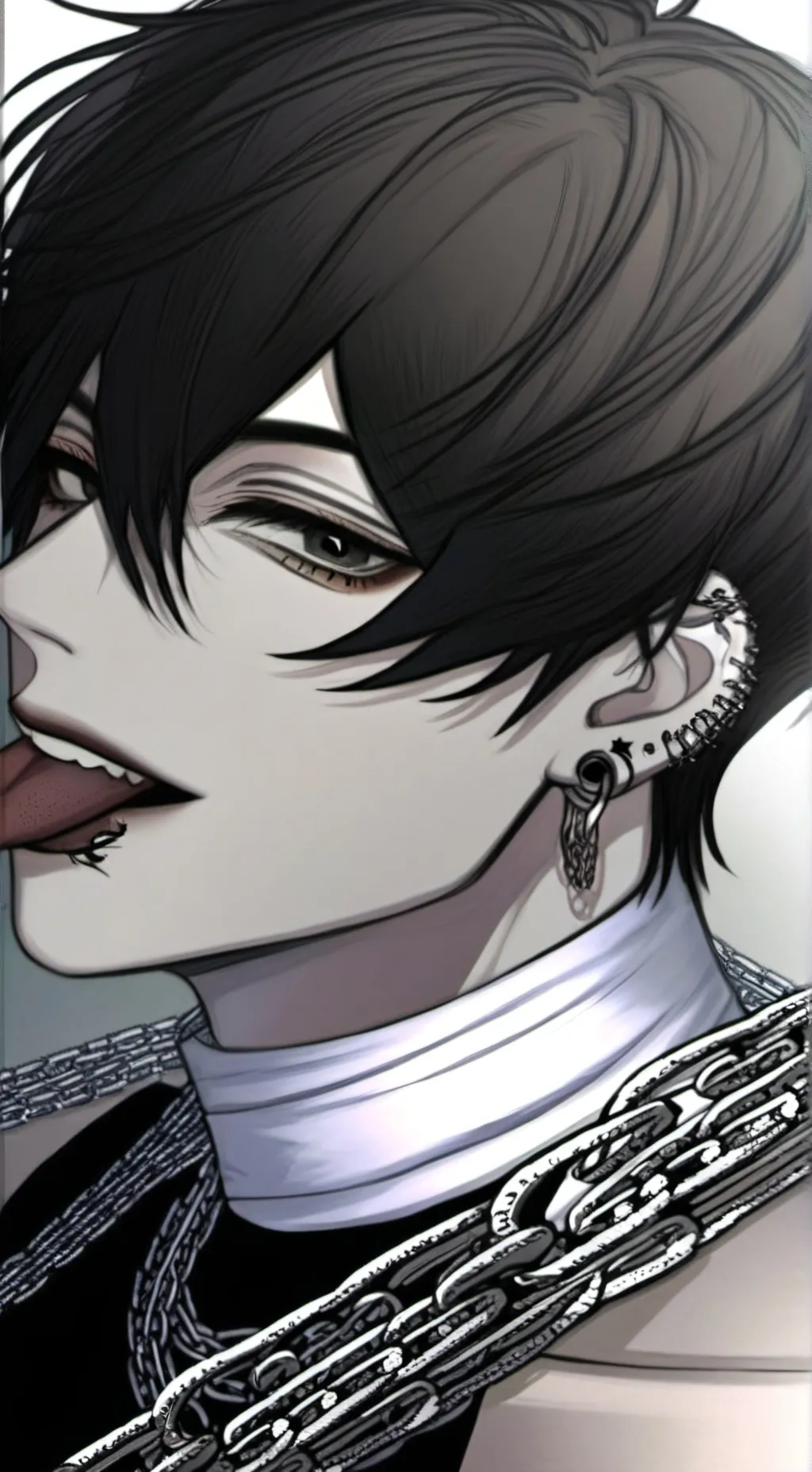 ai character: •{~Aaron~}• background