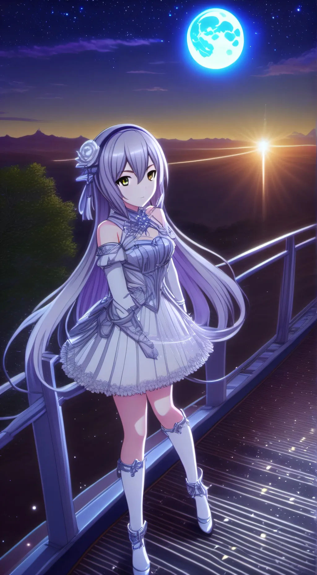 ai character: Sliver background