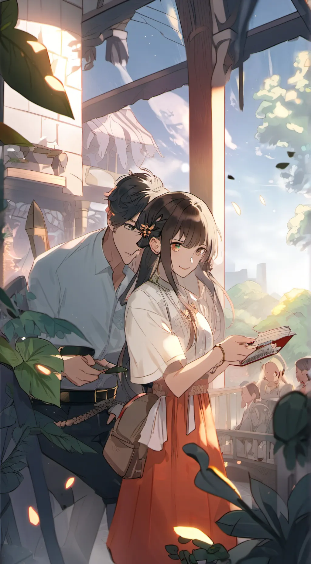 ai character: noah background