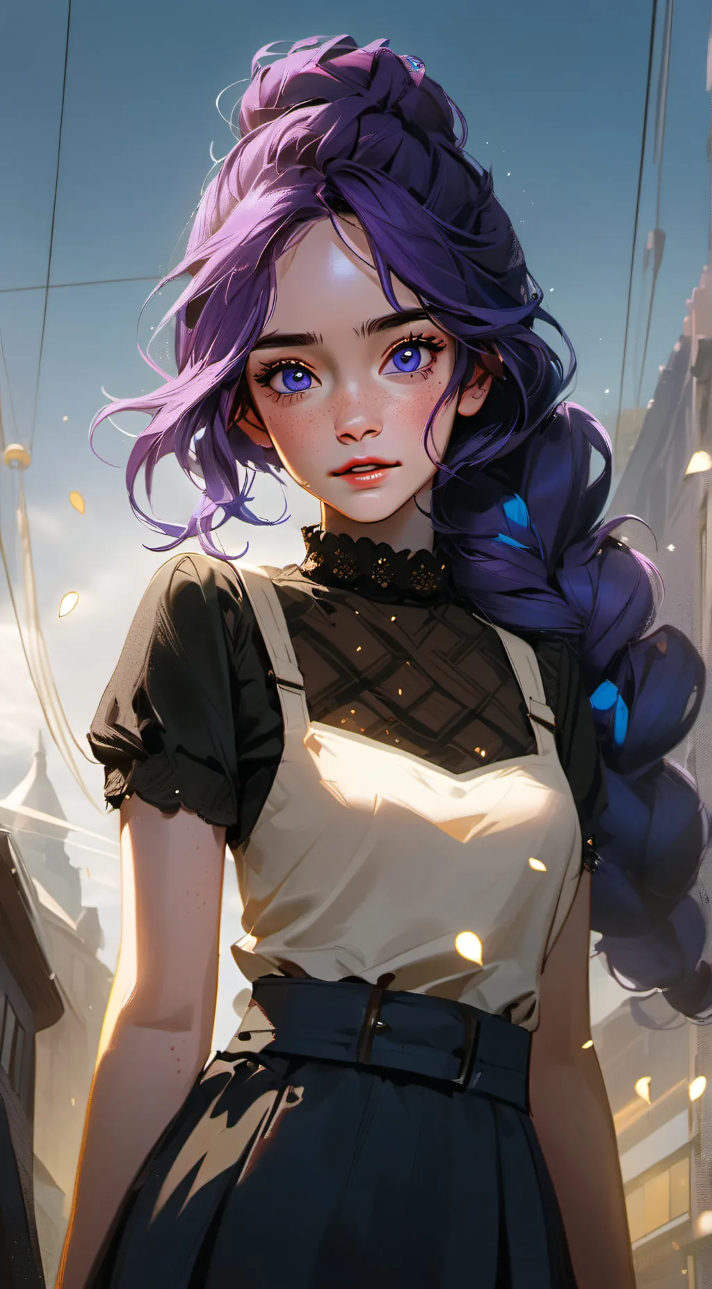 ai character: Viola background