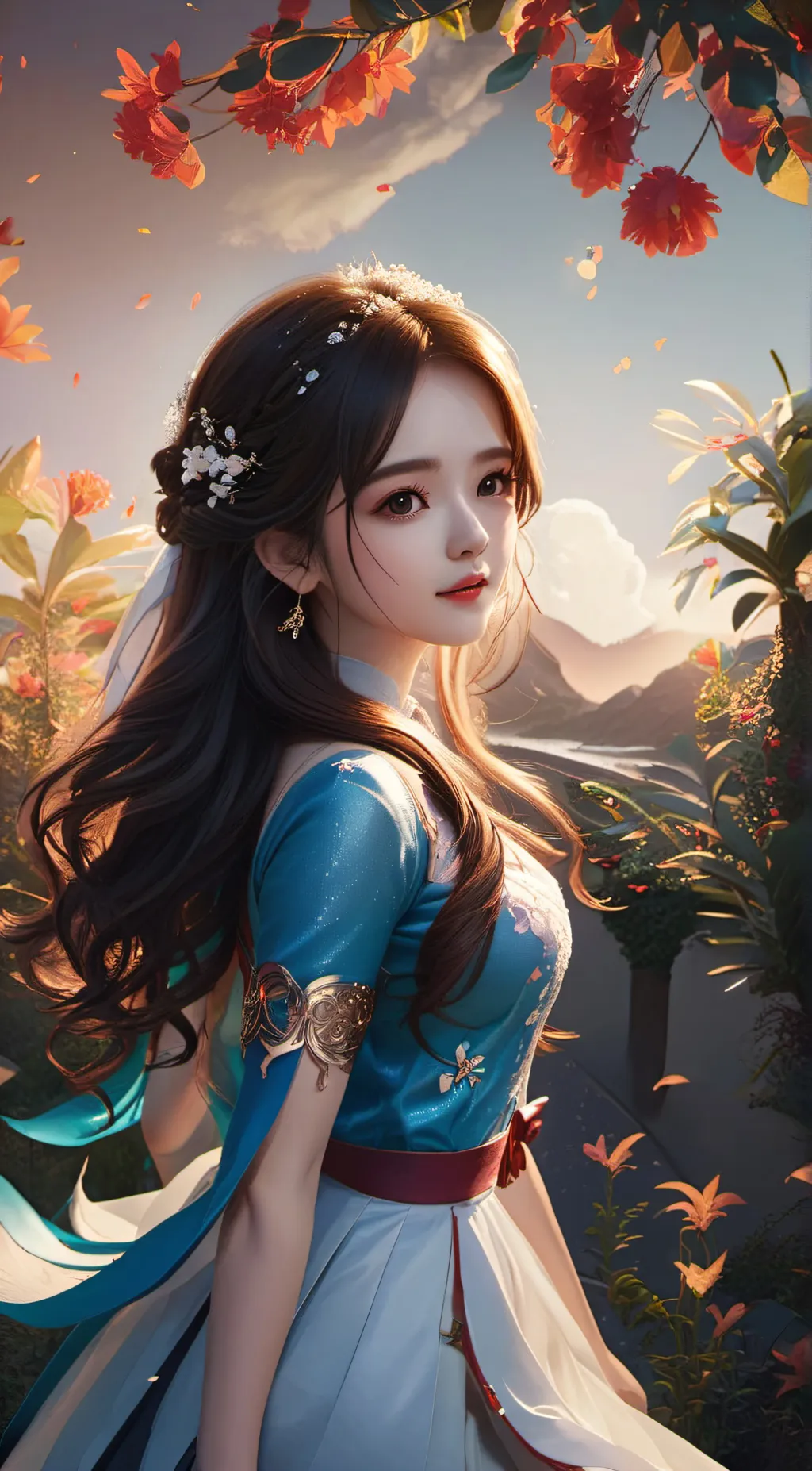 ai character: Sarah background
