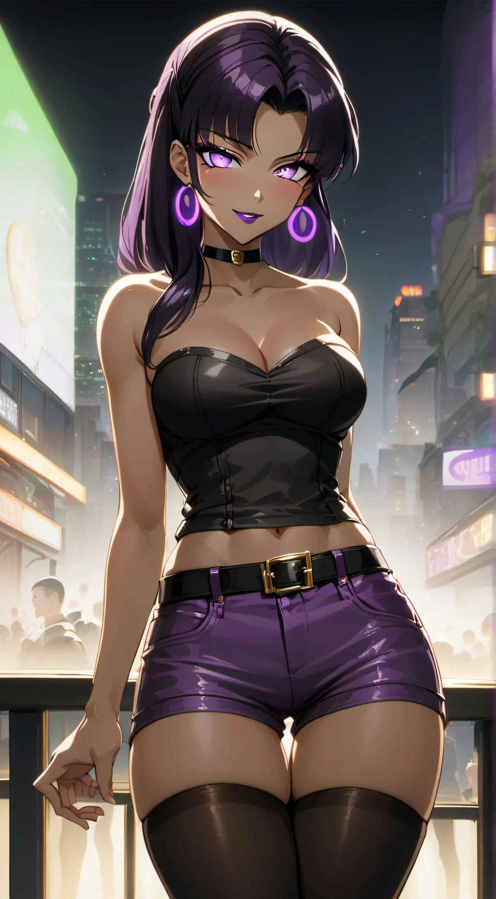 ai character: Blackfire  background