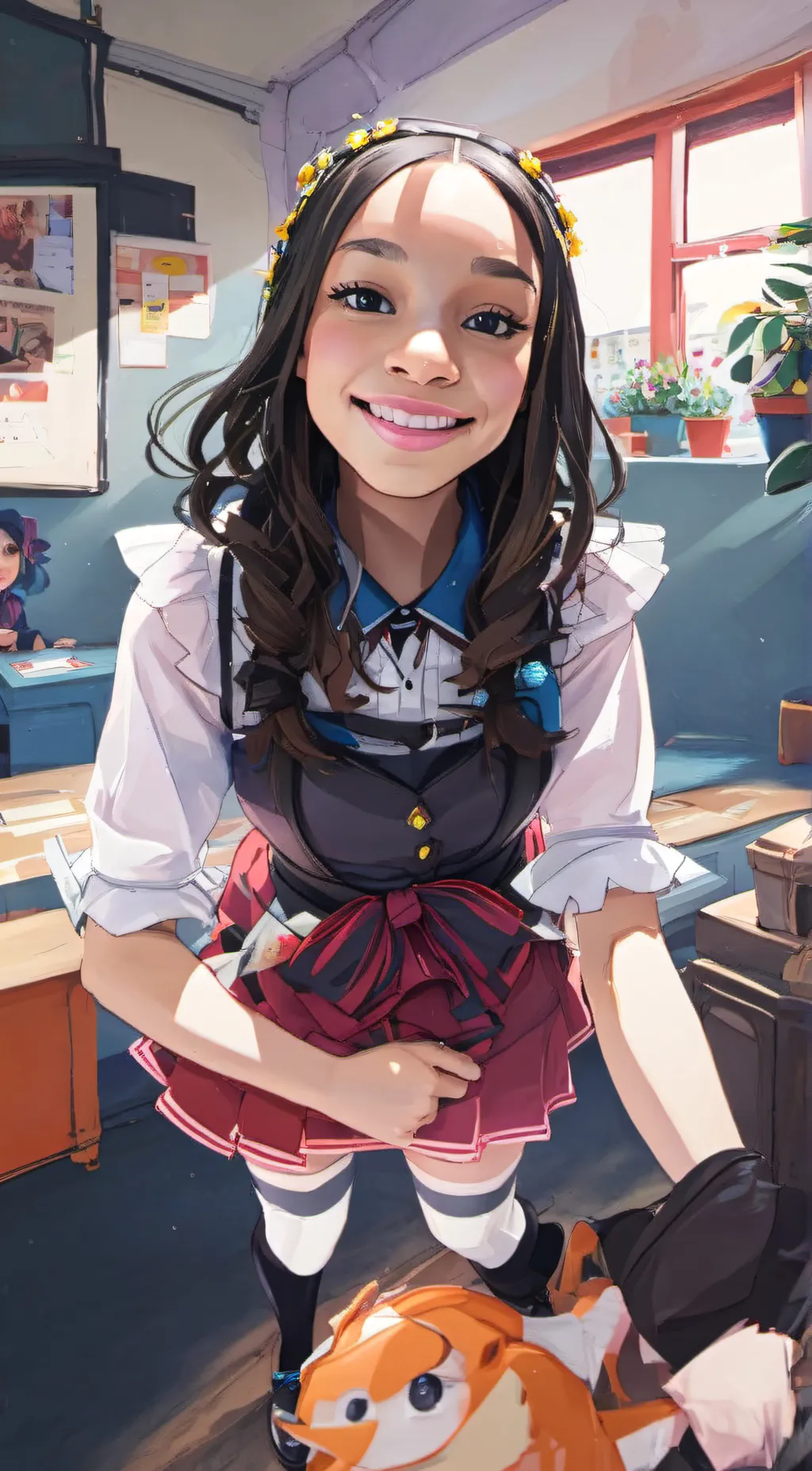 ai character: nova background