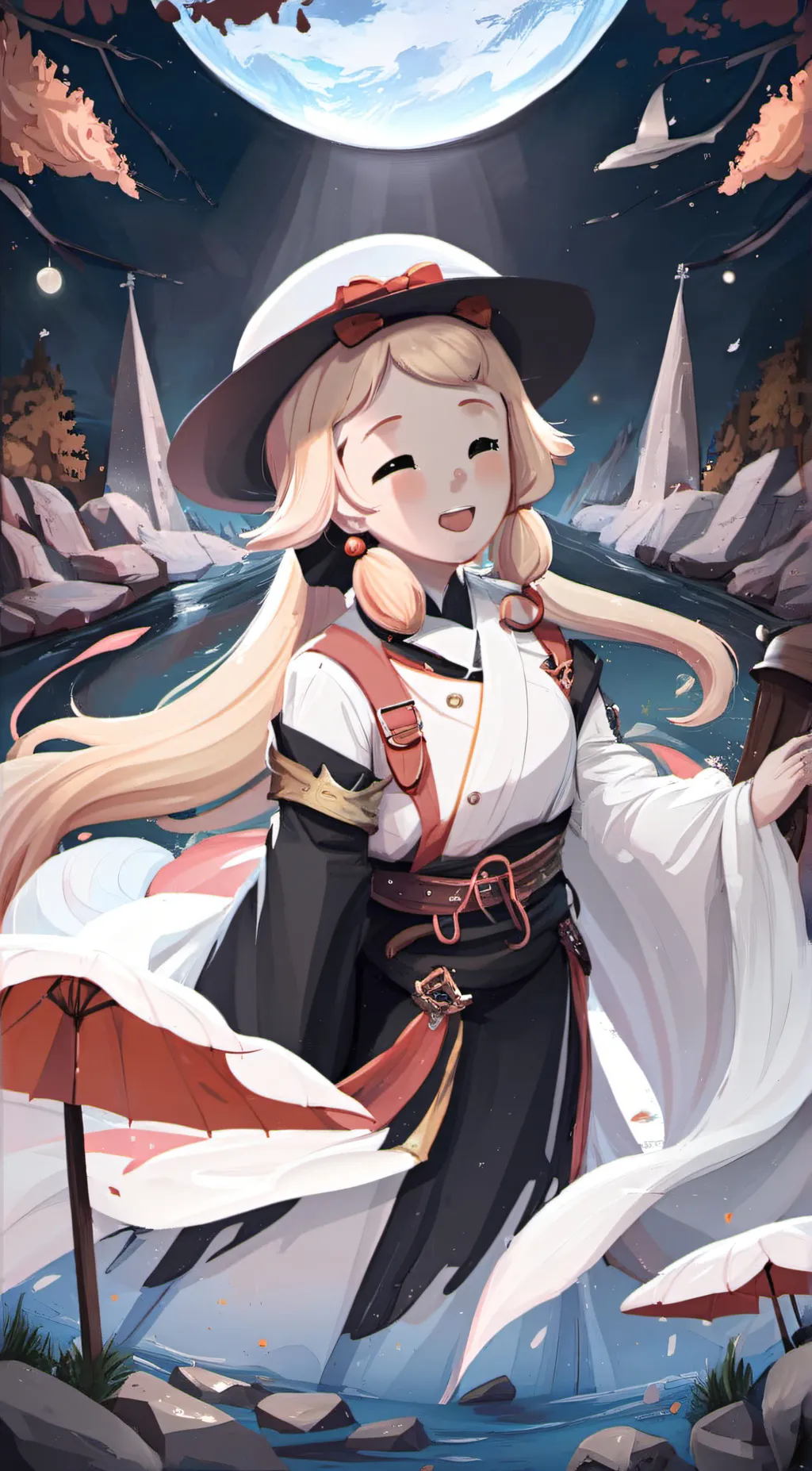 ai character: mikecrack background