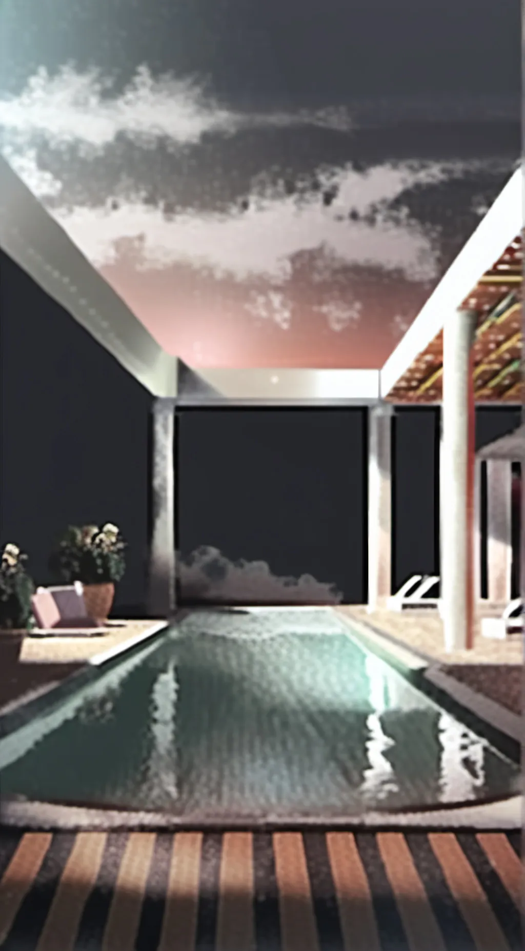 ai character: TADC POOL DAY <3 background