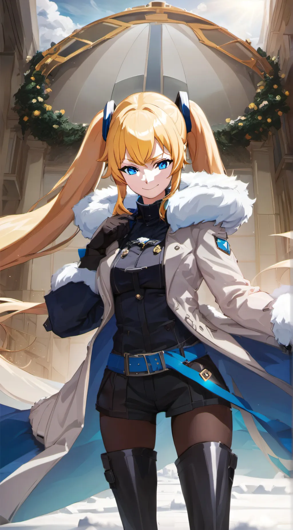 ai character: Laplace (Nikke) background