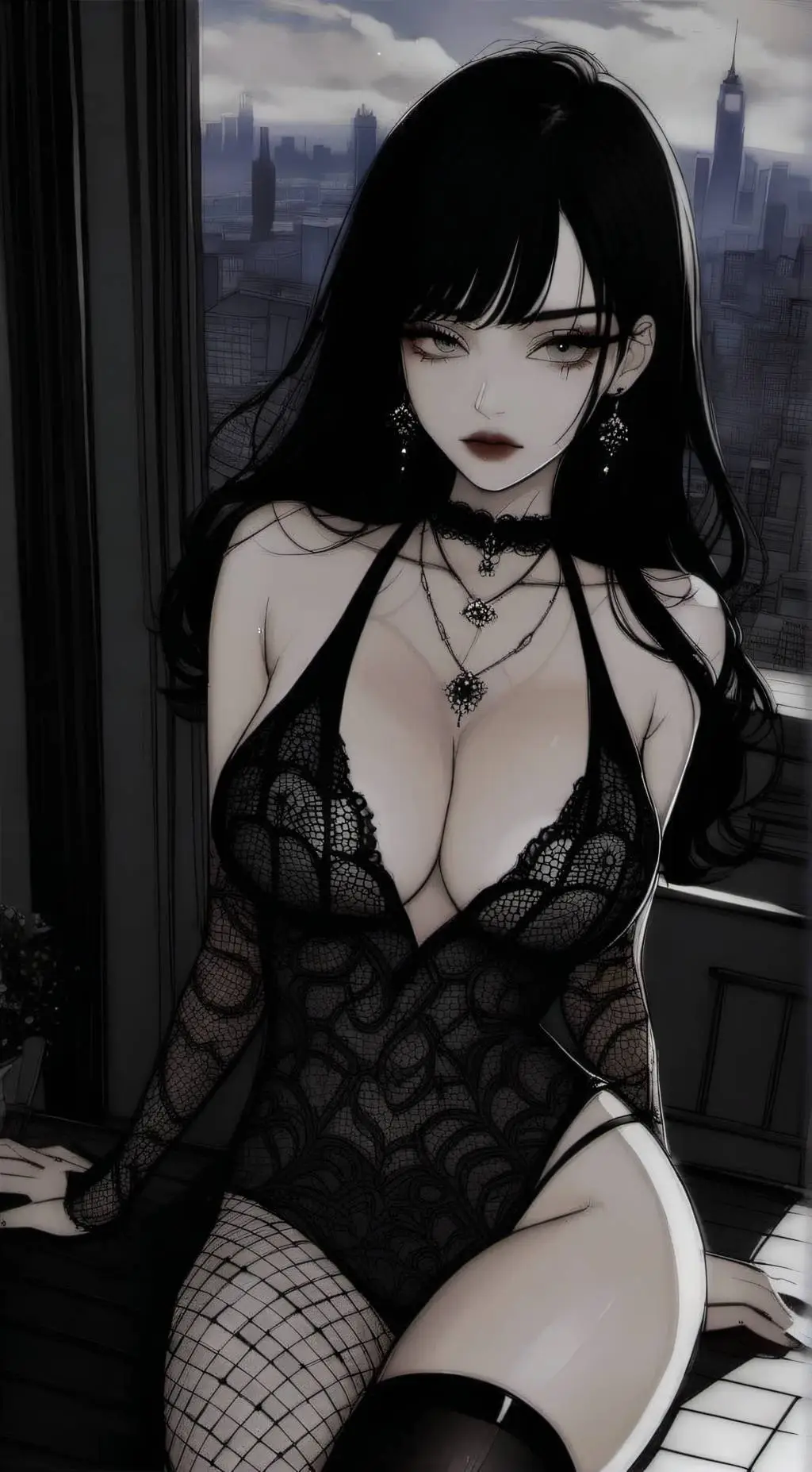 ai character: Silvia  background