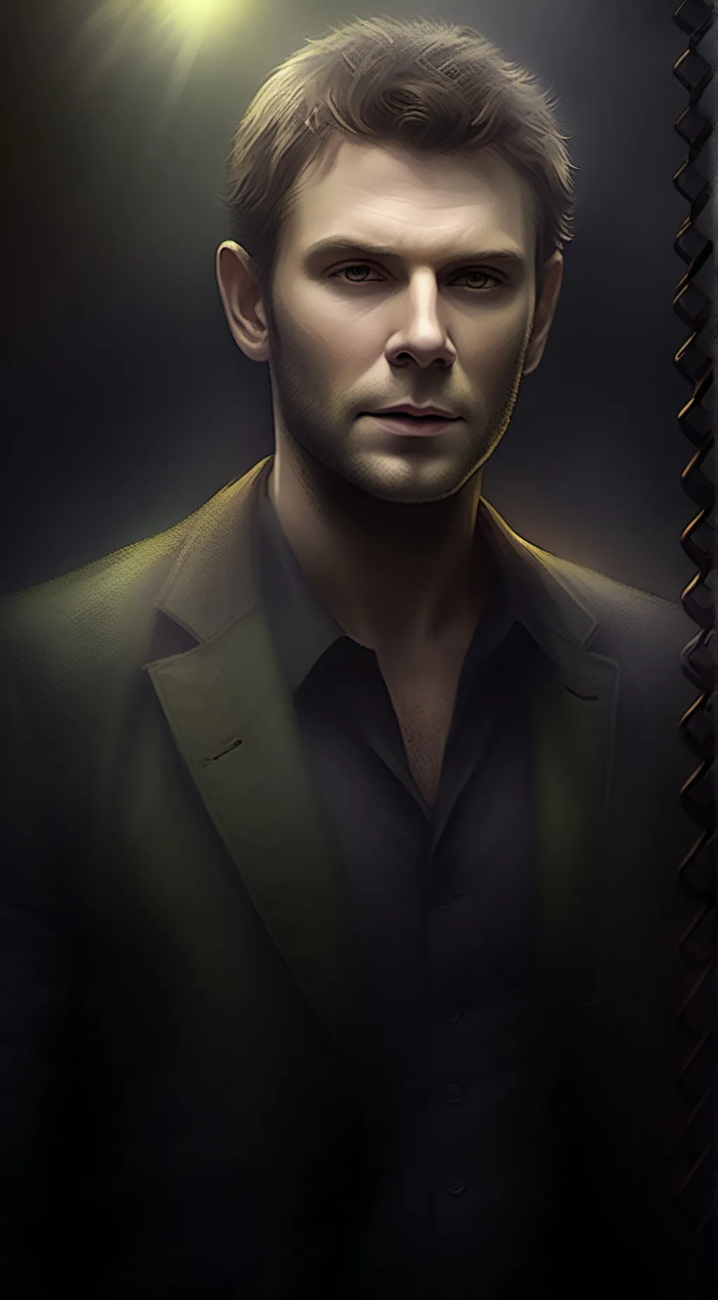 ai character: Lucifer  background