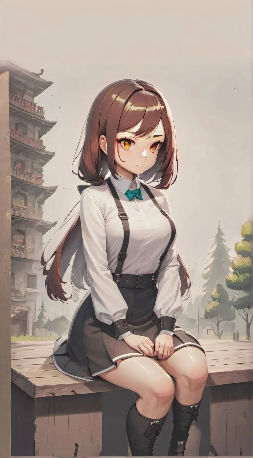 ai character: Lizzy~ background