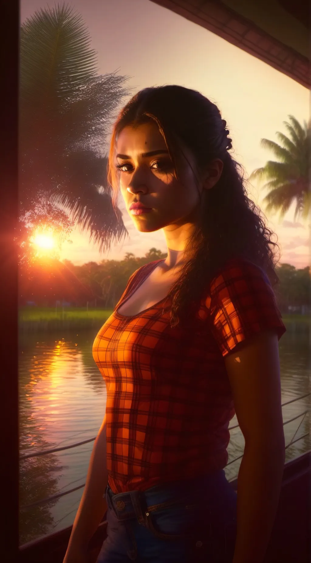 ai character: Lucia (GTA VI) background
