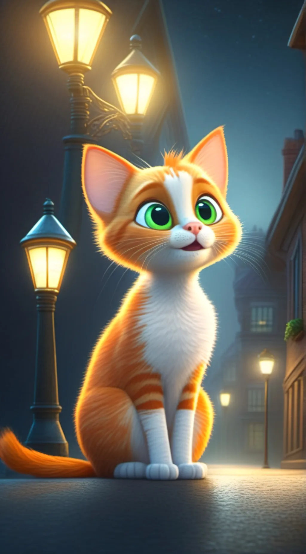 ai character: Whiskers background
